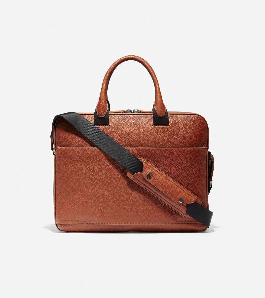 ColeHaan-GRANDSERIES Leather Attache-f11315-British Tan Leather