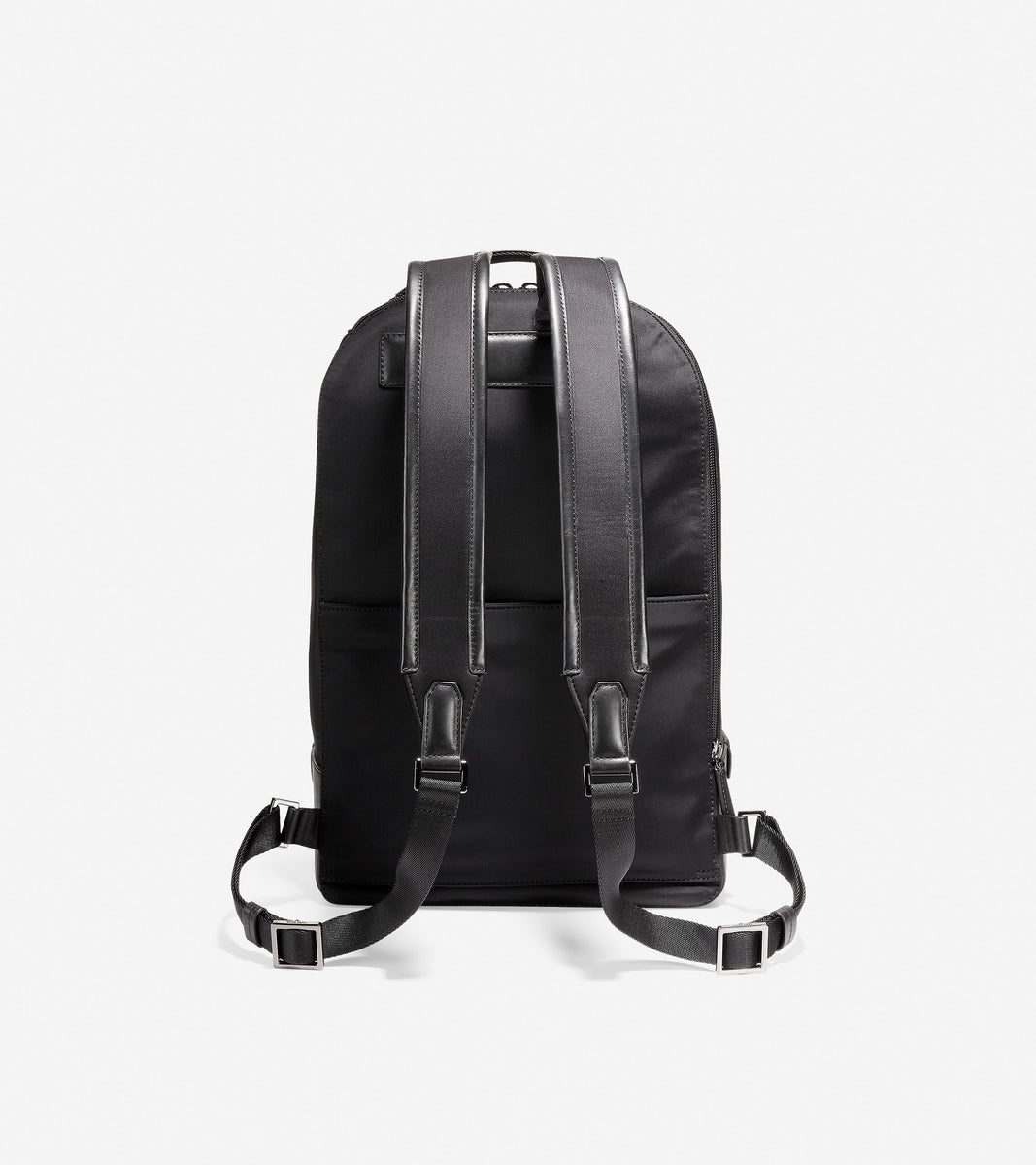 ColeHaan-GRANDSERIES Nylon and Leather Backpack-f11332-Black