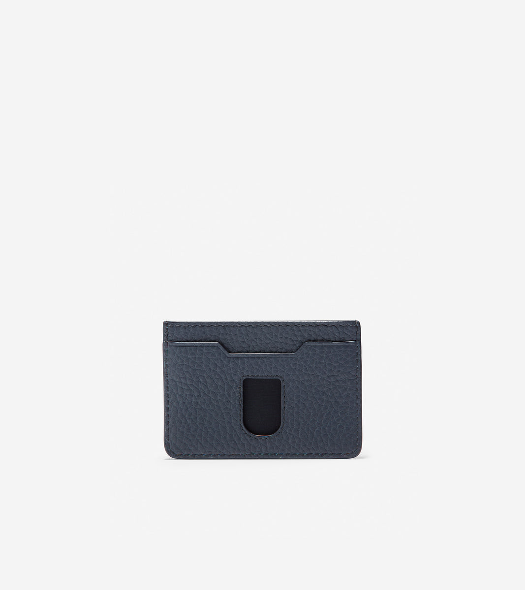 ColeHaan-GRANDSERIES Pebbled Leather Card Case-f11369-Default Title