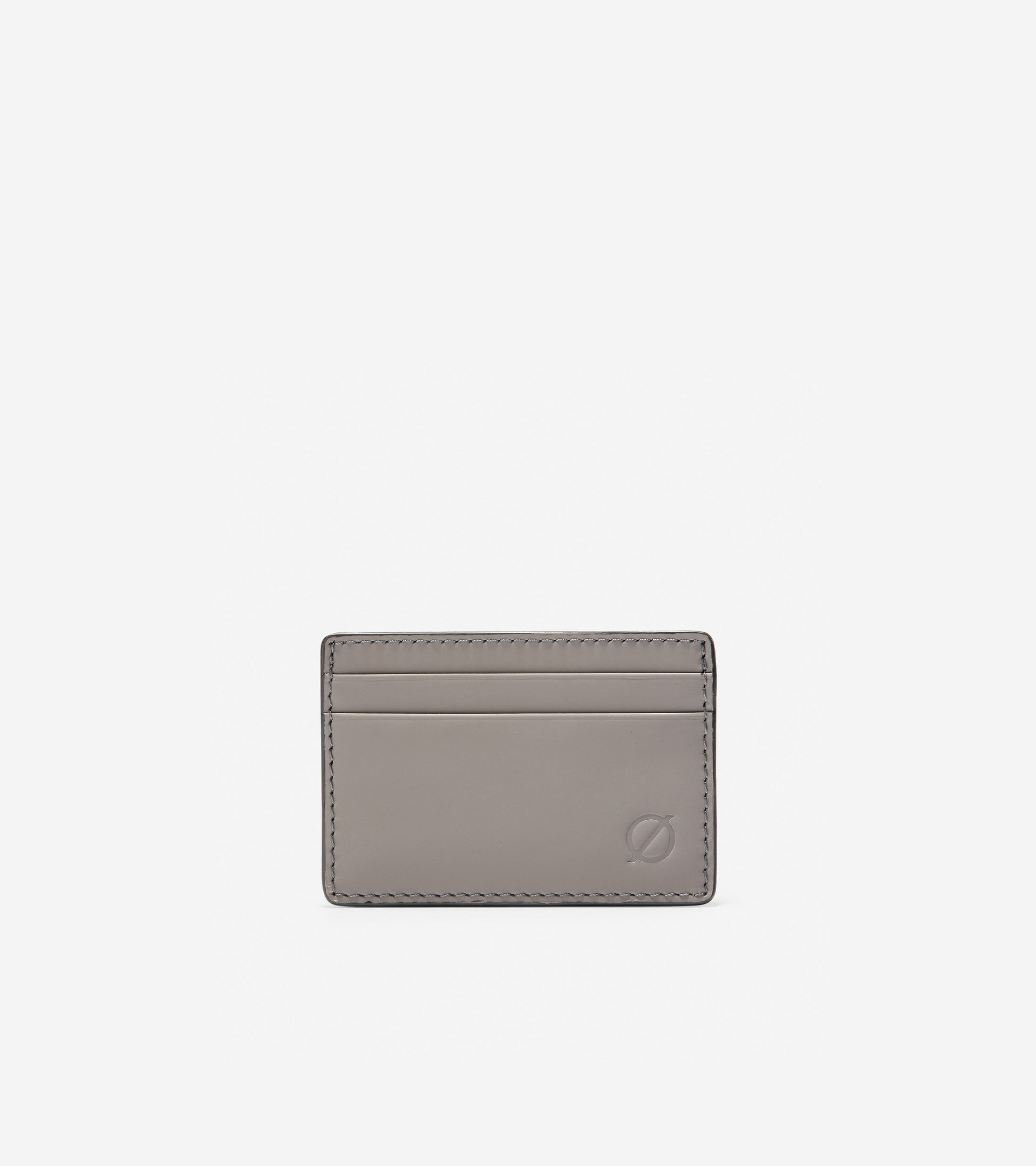 ColeHaan-ZERØGRAND Card Case-f11379-Ironstone-Cyber Yellow