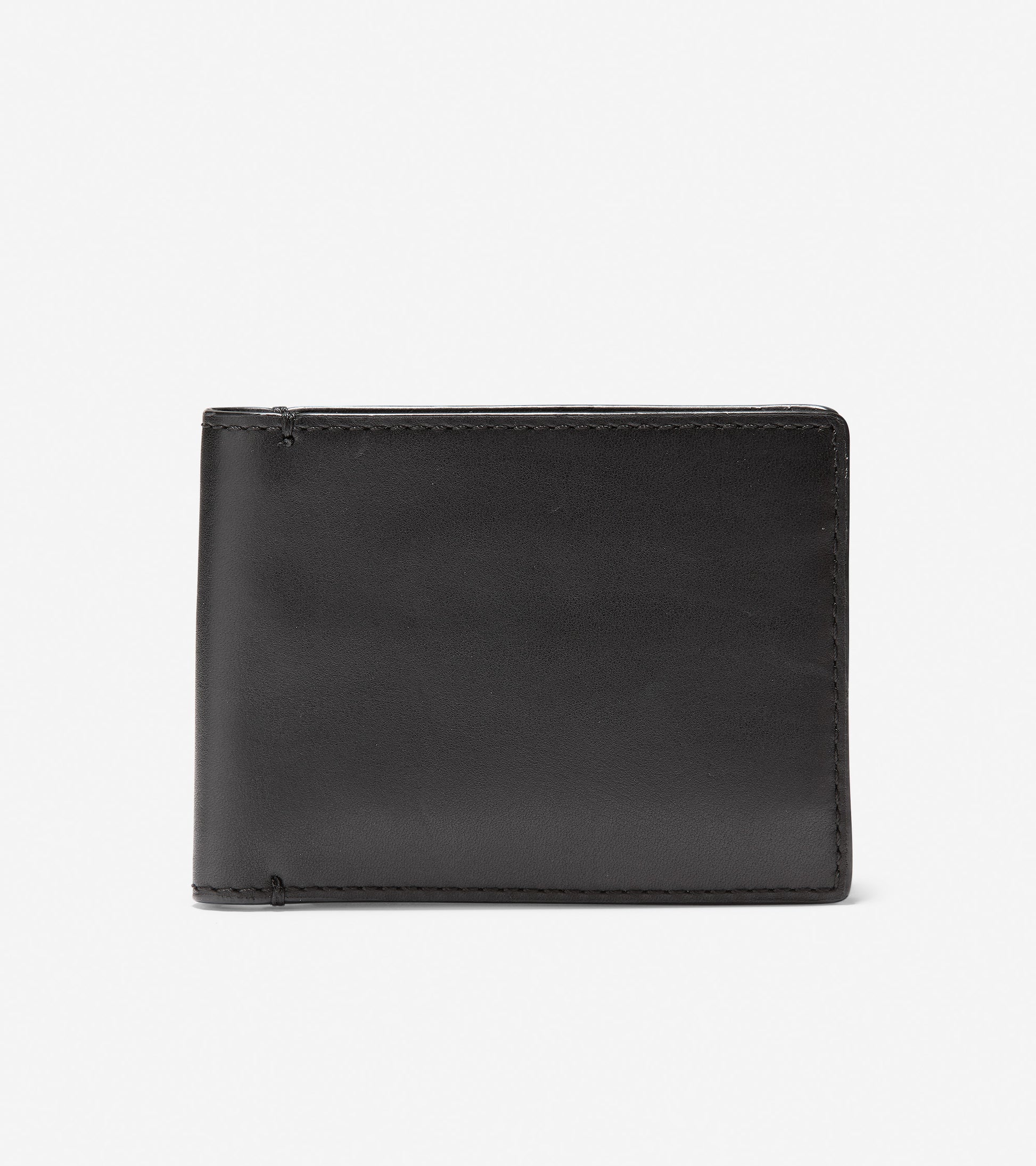 ColeHaan-GRANDSERIES Leather Bifold With Removable Pass Case-f11424-Black