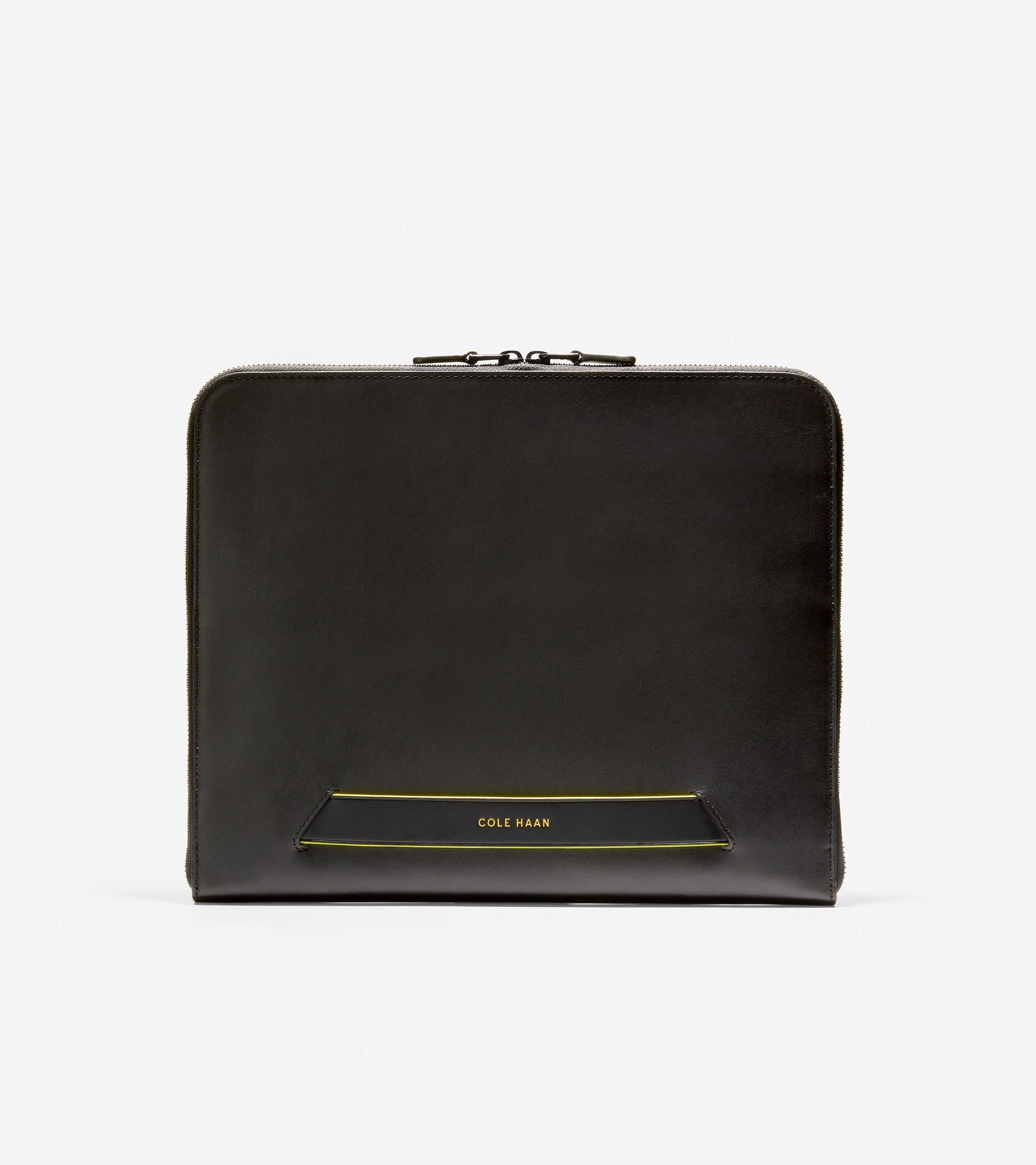 ColeHaan-Grand Series Tech Folio-f11851-Black-Cyber Yellow