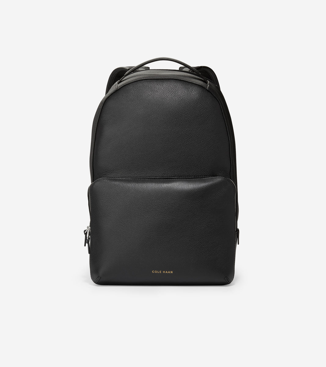 Cole haan black leather on sale backpack