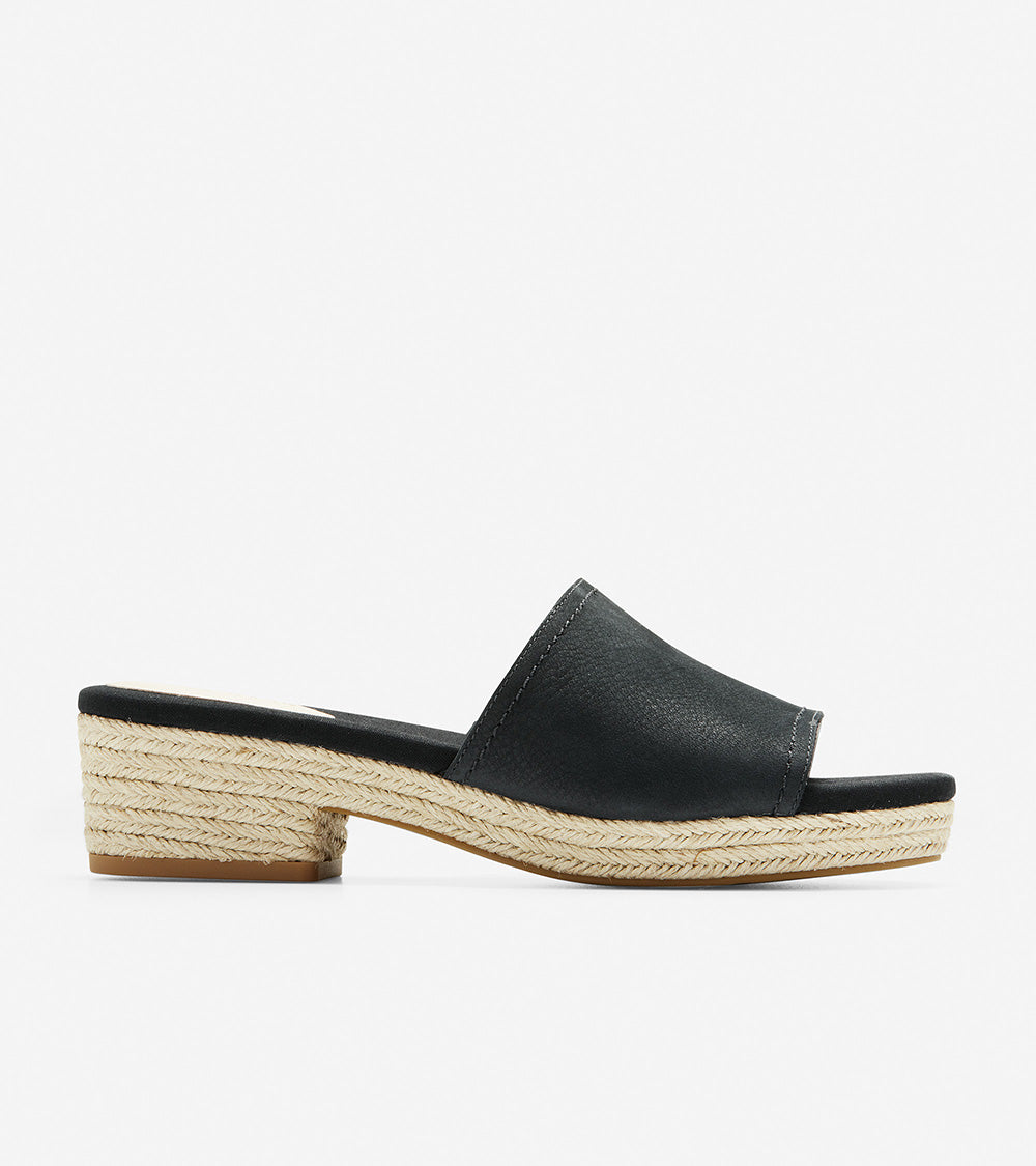 ColeHaan-Giselle Espadrille Sandal-w13167-Black