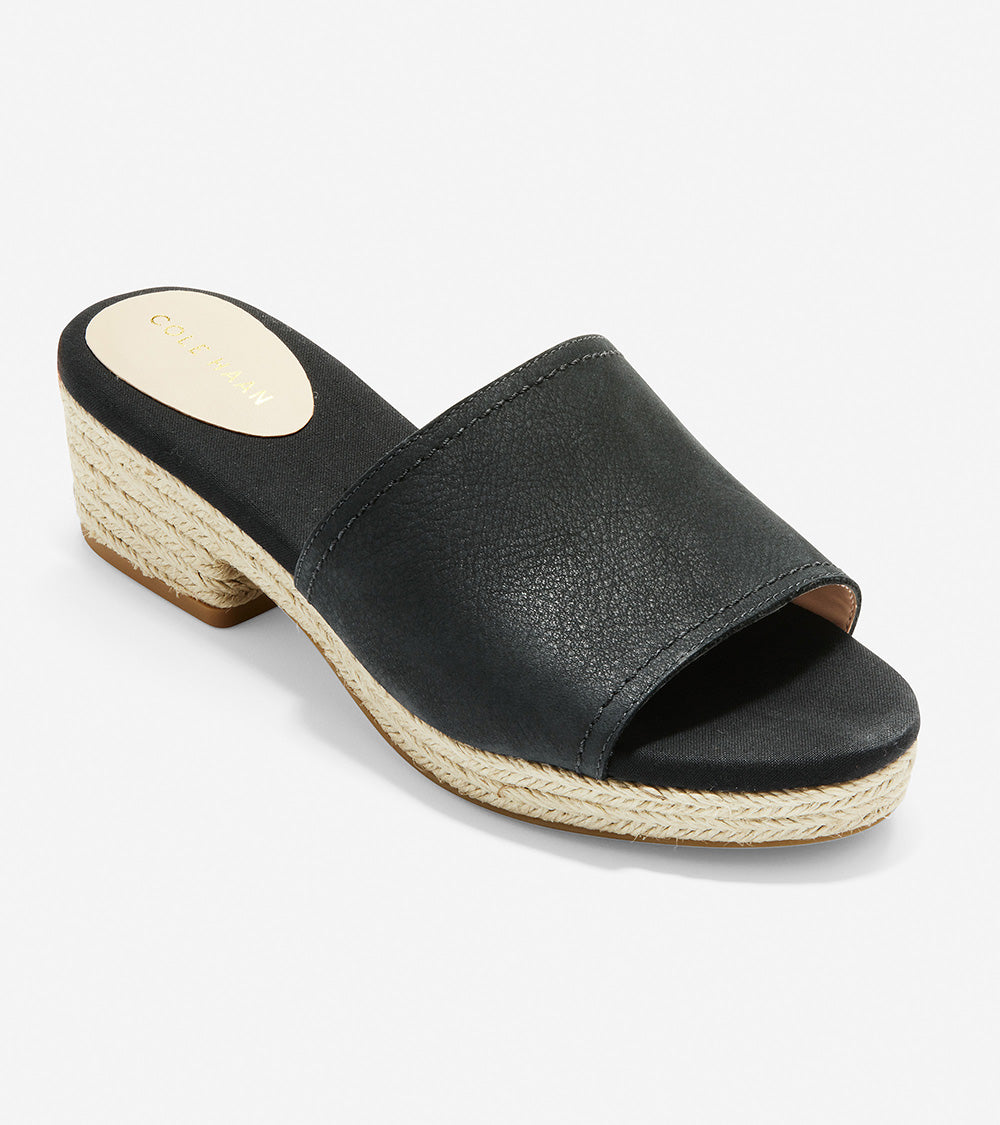 ColeHaan-Giselle Espadrille Sandal-w13167-Black