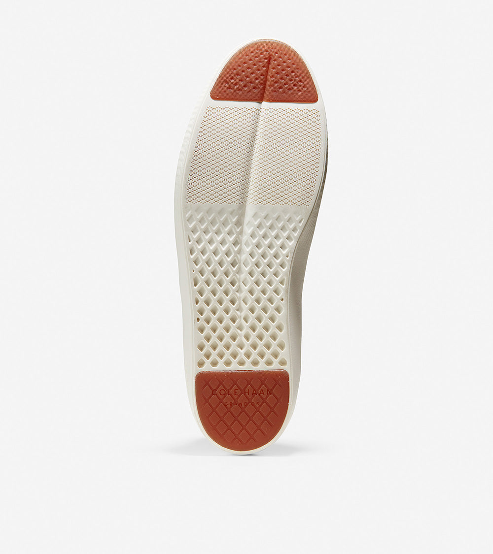 ColeHaan-Grandprø Deck Sneaker -c27192-White