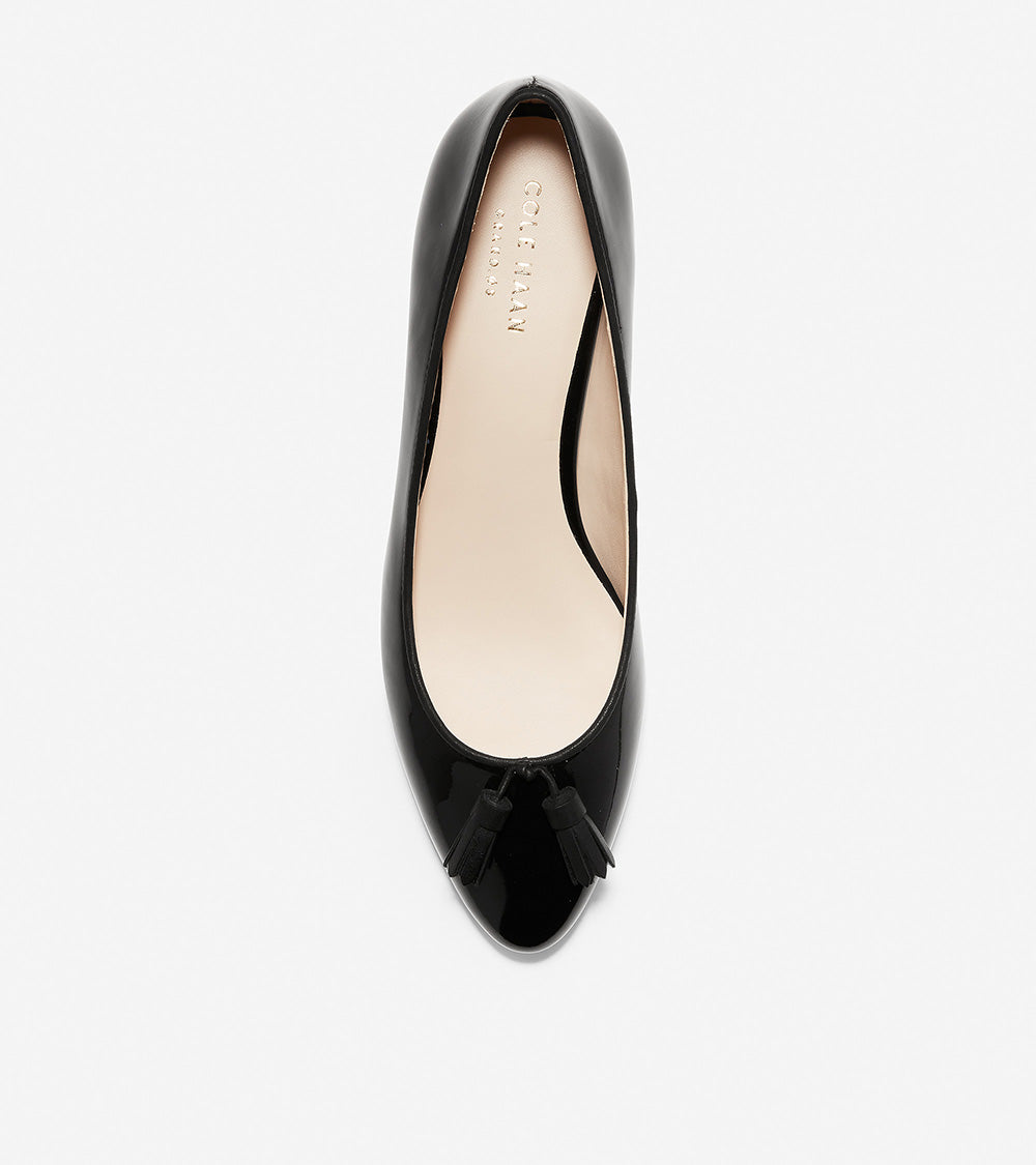 ColeHaan-Nikki Pump Waterproof-w14052-Black