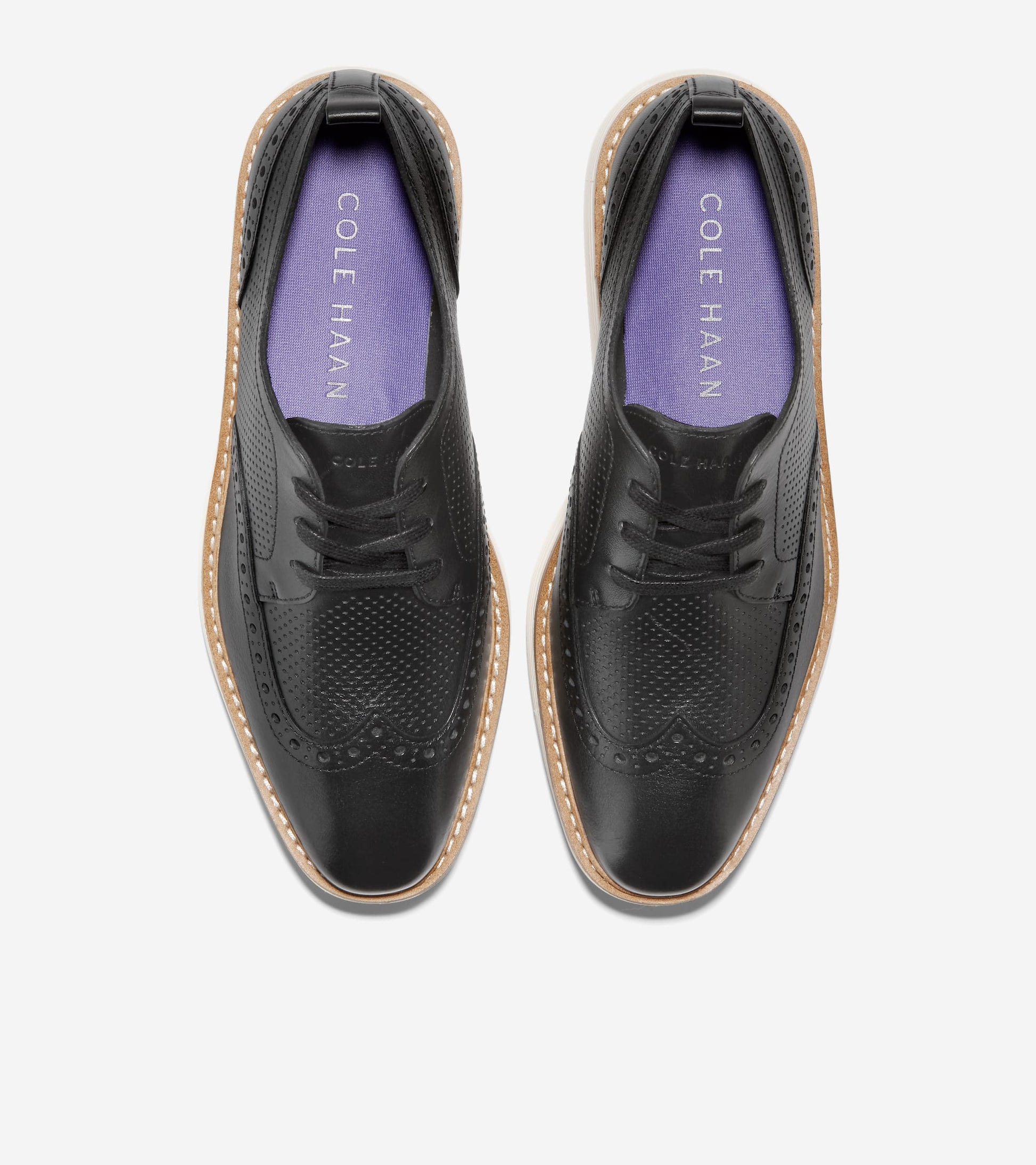 w28349-Women's ØriginalGrand Platform Wingtip Oxford-Black-Ivory