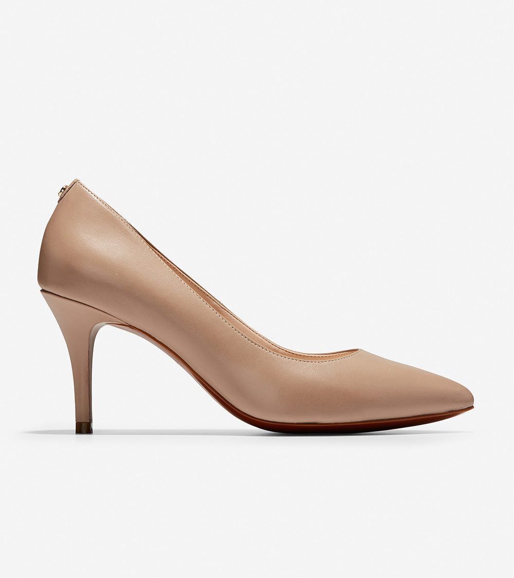ColeHaan-Gemma Logo Pump -w10376-Tan