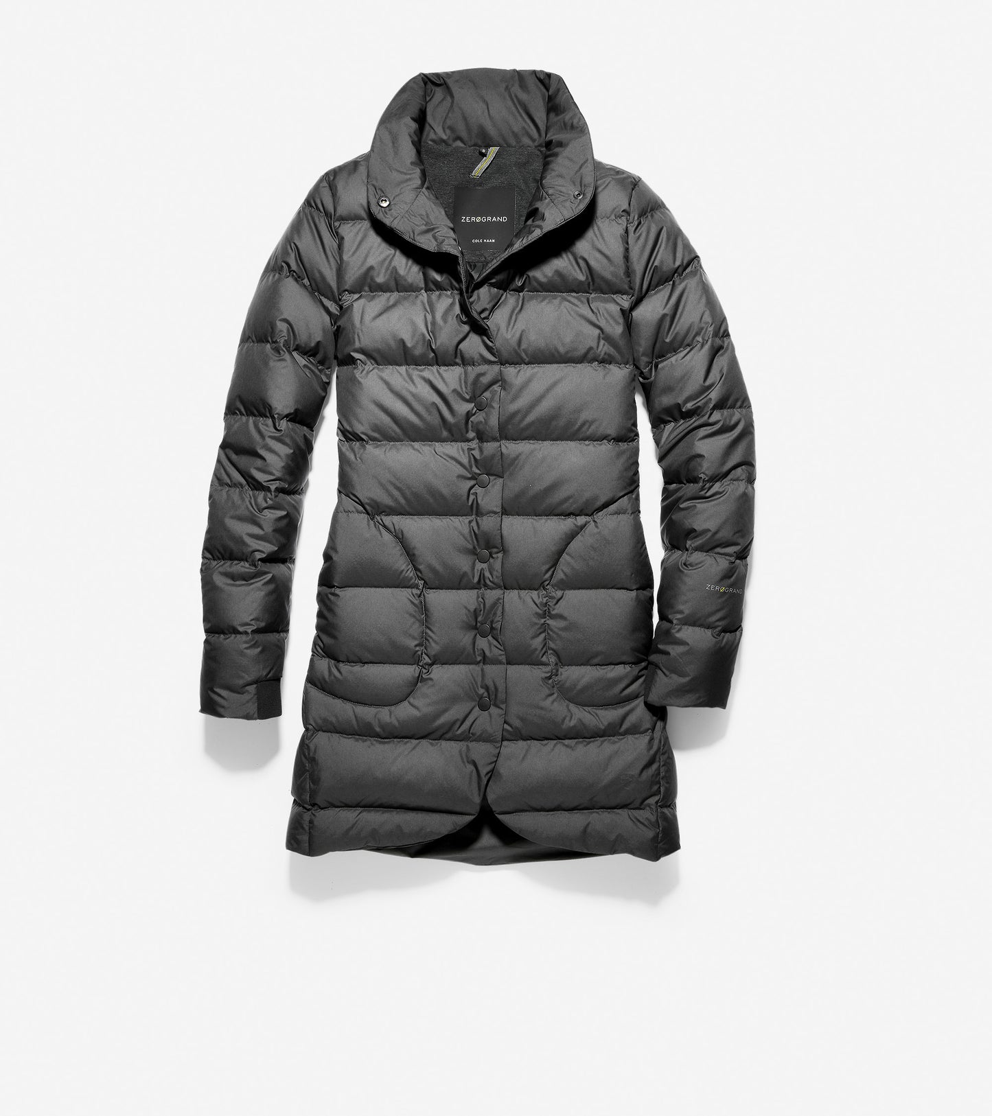 ColeHaan-ZERØGRAND Long Insulated Parka-t10217-Black