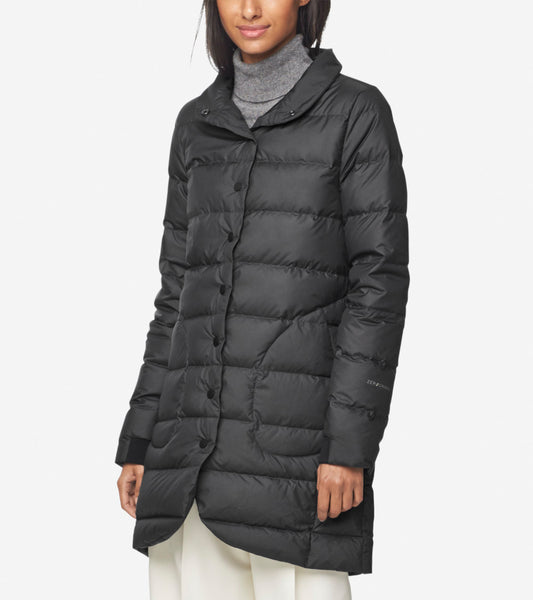 ColeHaan-ZERØGRAND Long Insulated Parka-t10217-Black