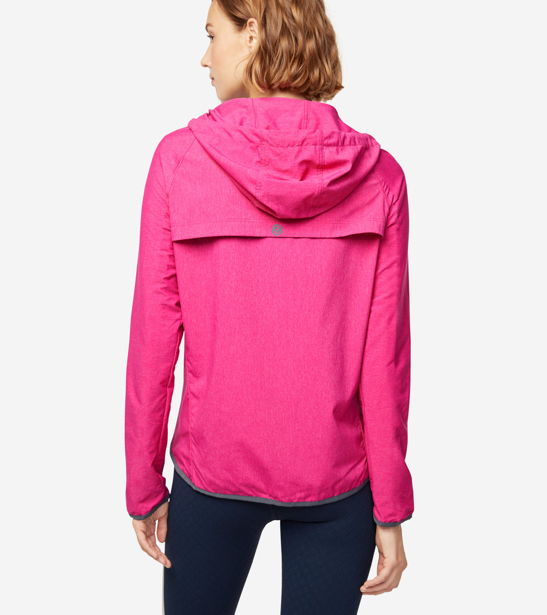 ColeHaan-ZERØGRAND Packable Running Jacket-t10277-Pink Glow