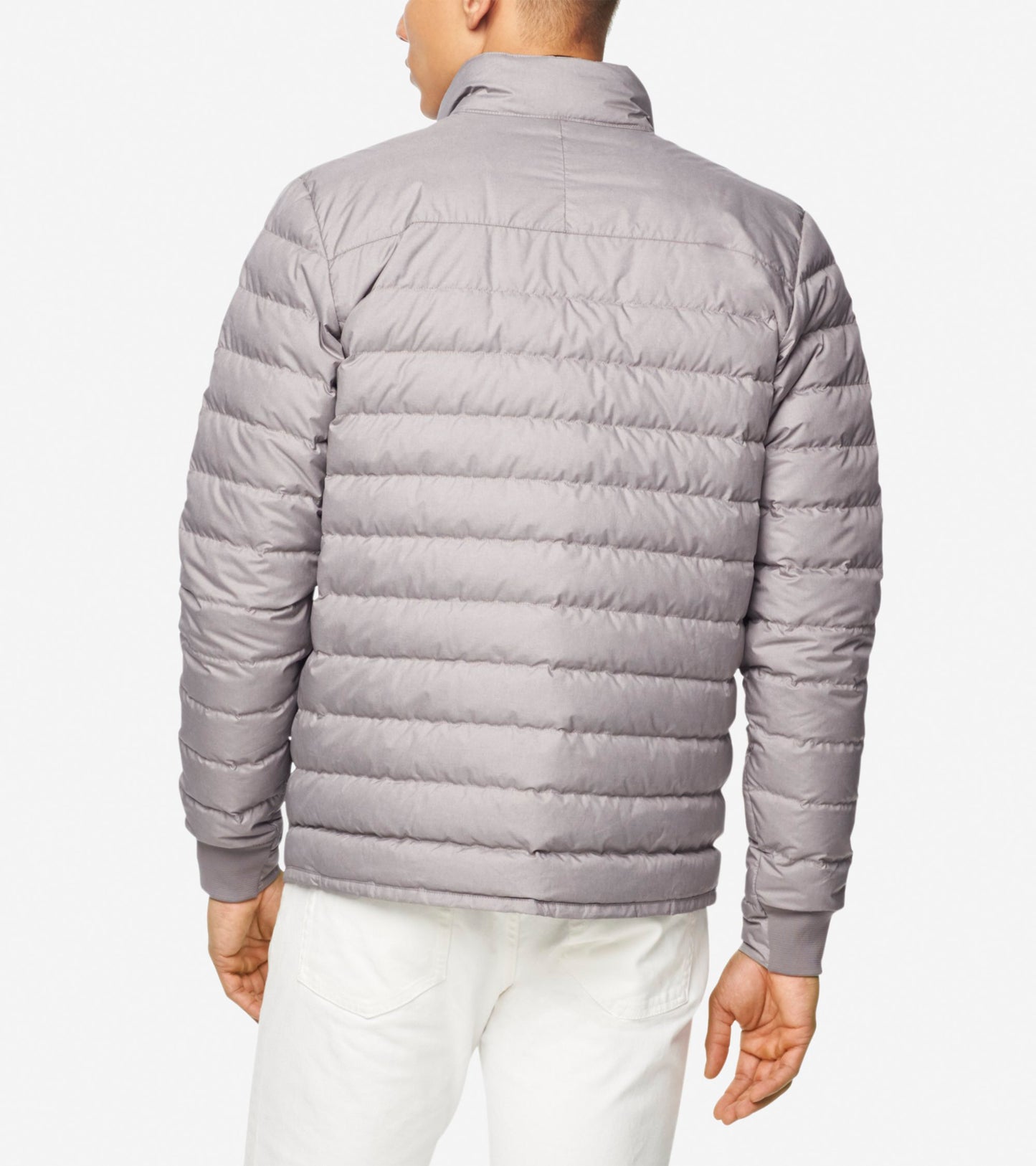 ColeHaan-ZERØGRAND Insulated Short Jacket-t40153-Cloudburst