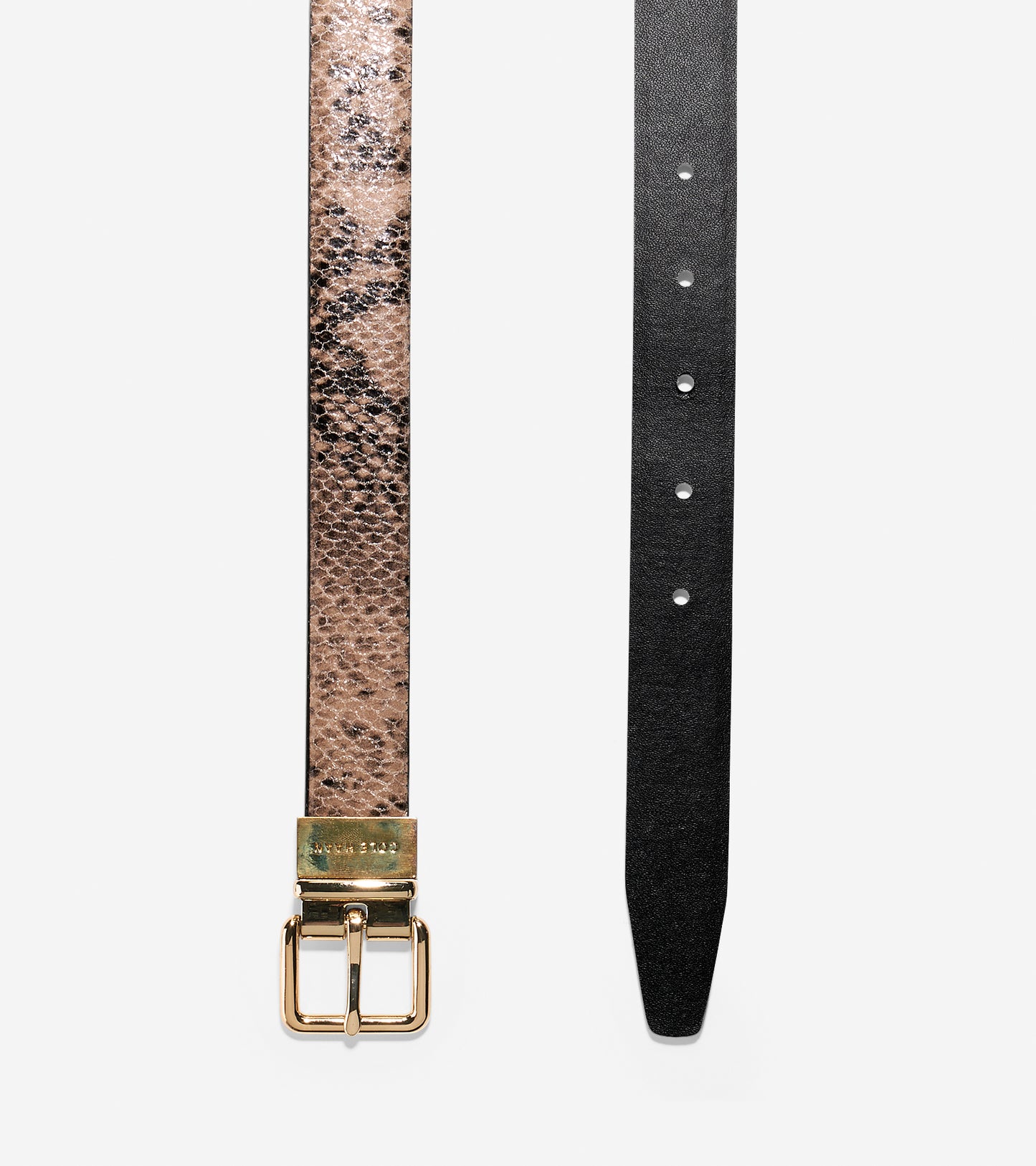 ColeHaan-Reversible Snake Print Belt-u00621-Neutral Snake Print