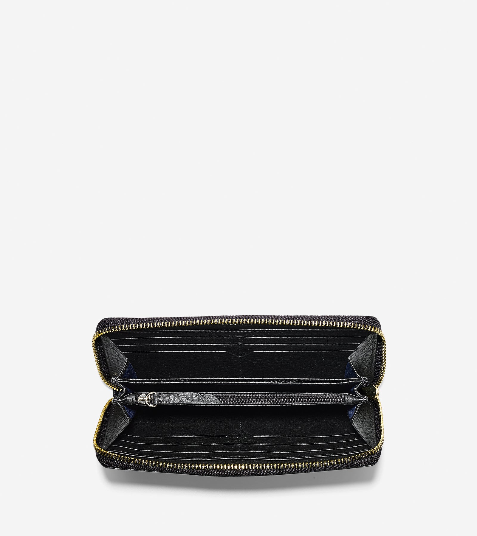 ColeHaan-Adeline Continental Zip Wallet-u00692-Black