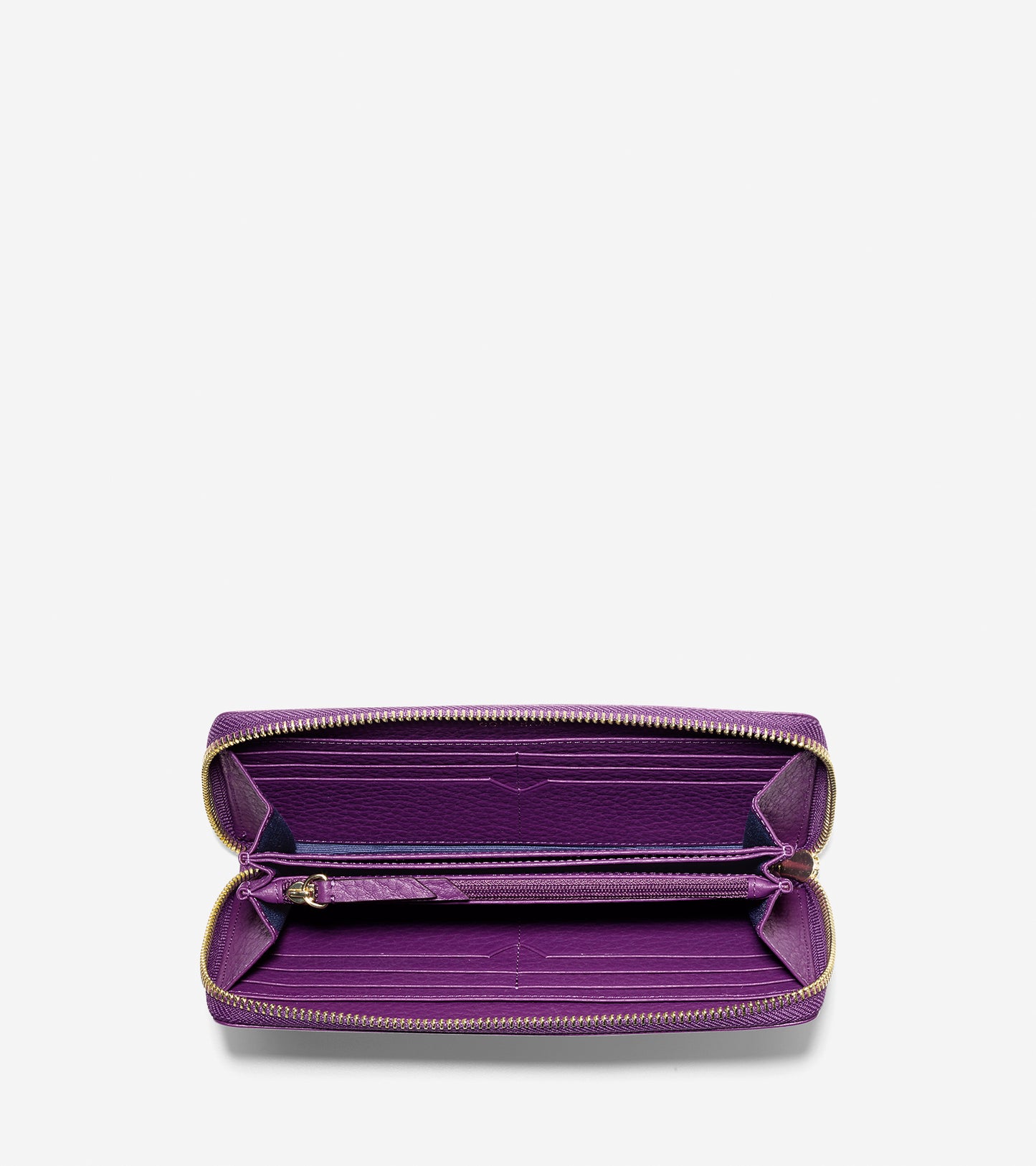 ColeHaan-Adeline Continental Zip Wallet-u00694-Violet