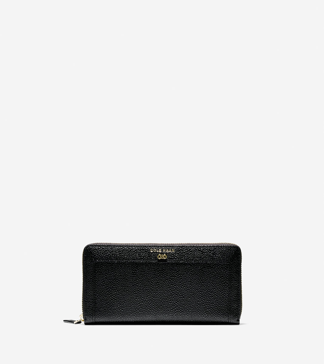 ColeHaan-Eva Continental Zip Wallet-u00709-Black