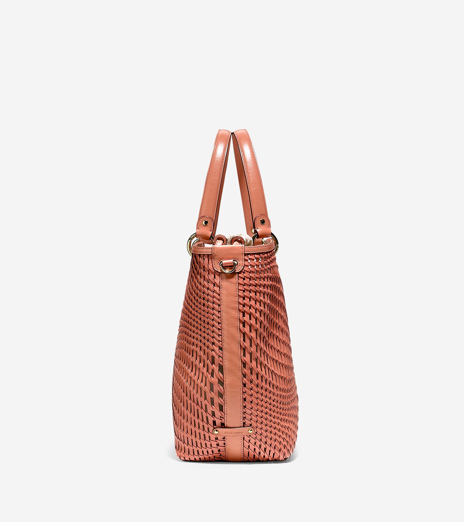 ColeHaan-Genevieve Open Weave Tote-u01997-Nectar