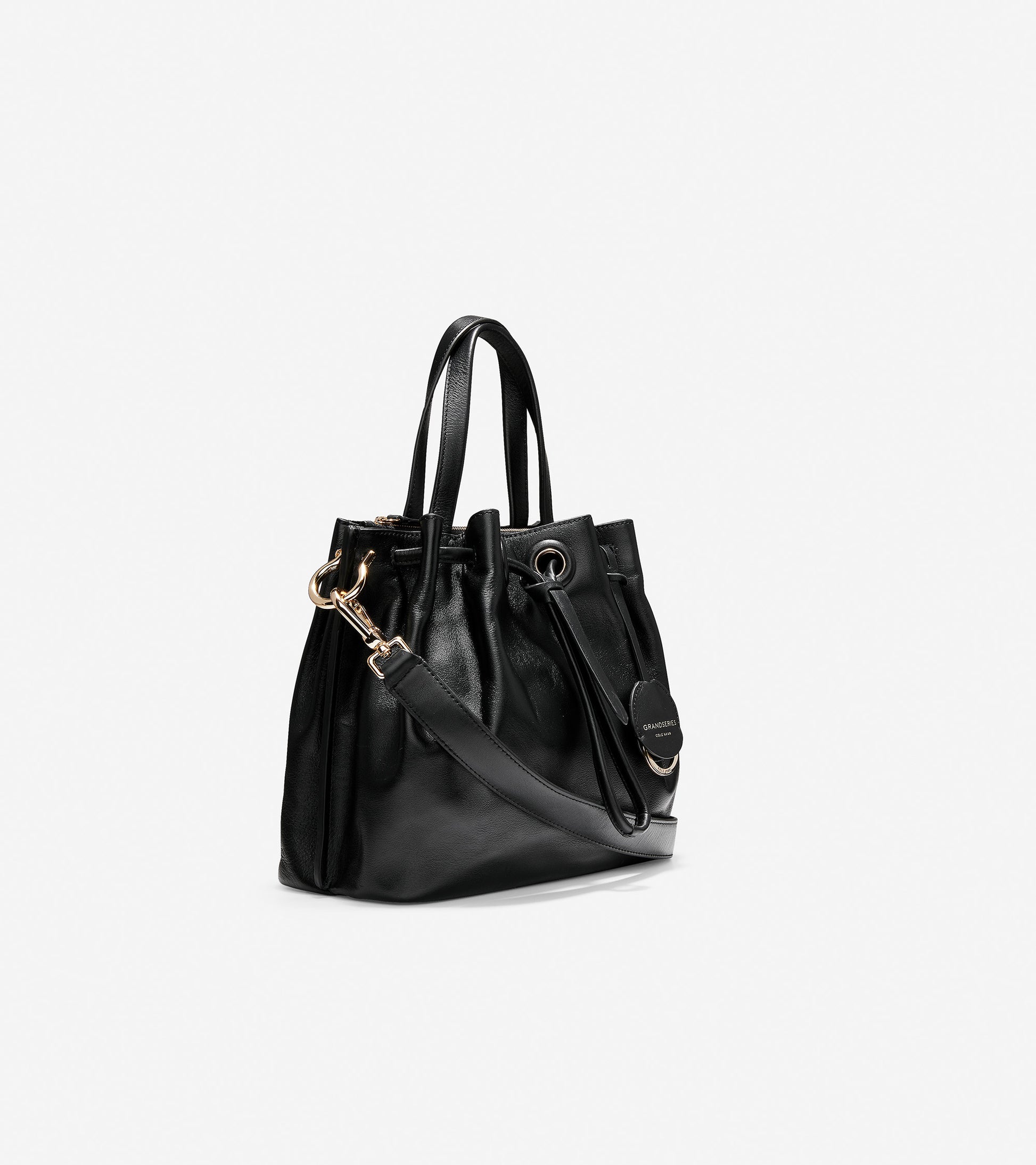 ColeHaan-Grand Ambition Small Bucket Bag-u04145-Black