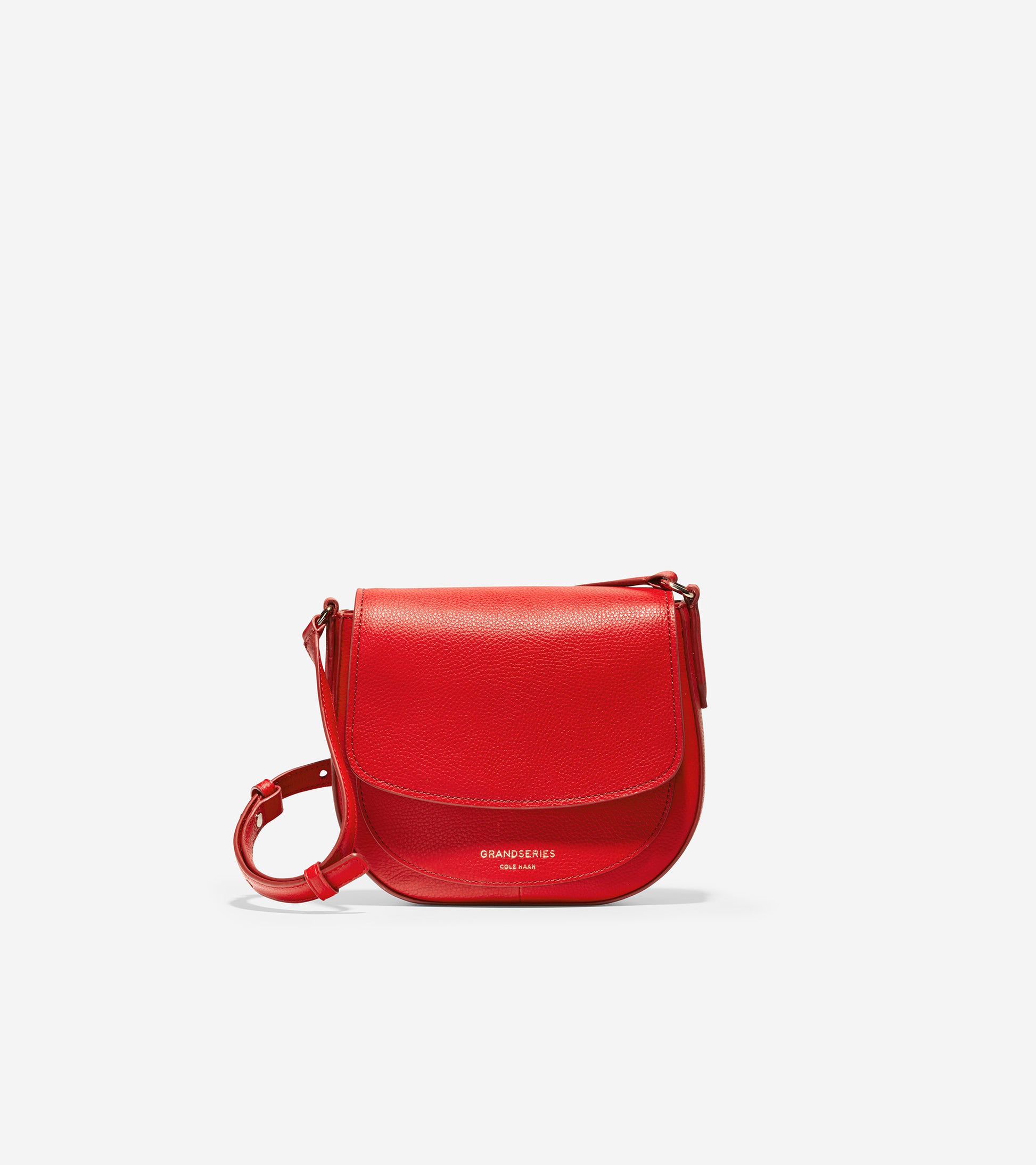 ColeHaan-Flap Crossbody-u04187-Red Dahlia