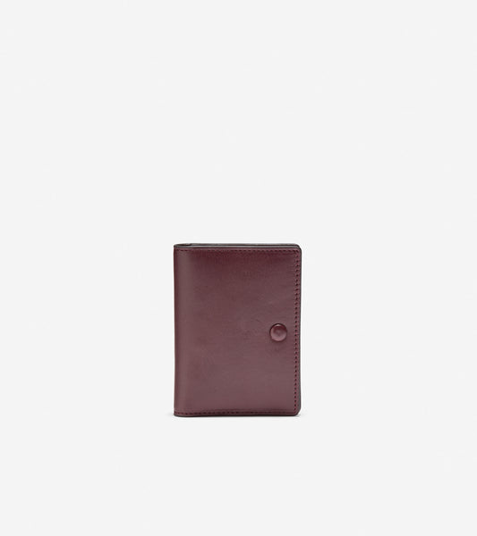 ColeHaan-GRANDSERIES Card Case-u04203-Burgundy