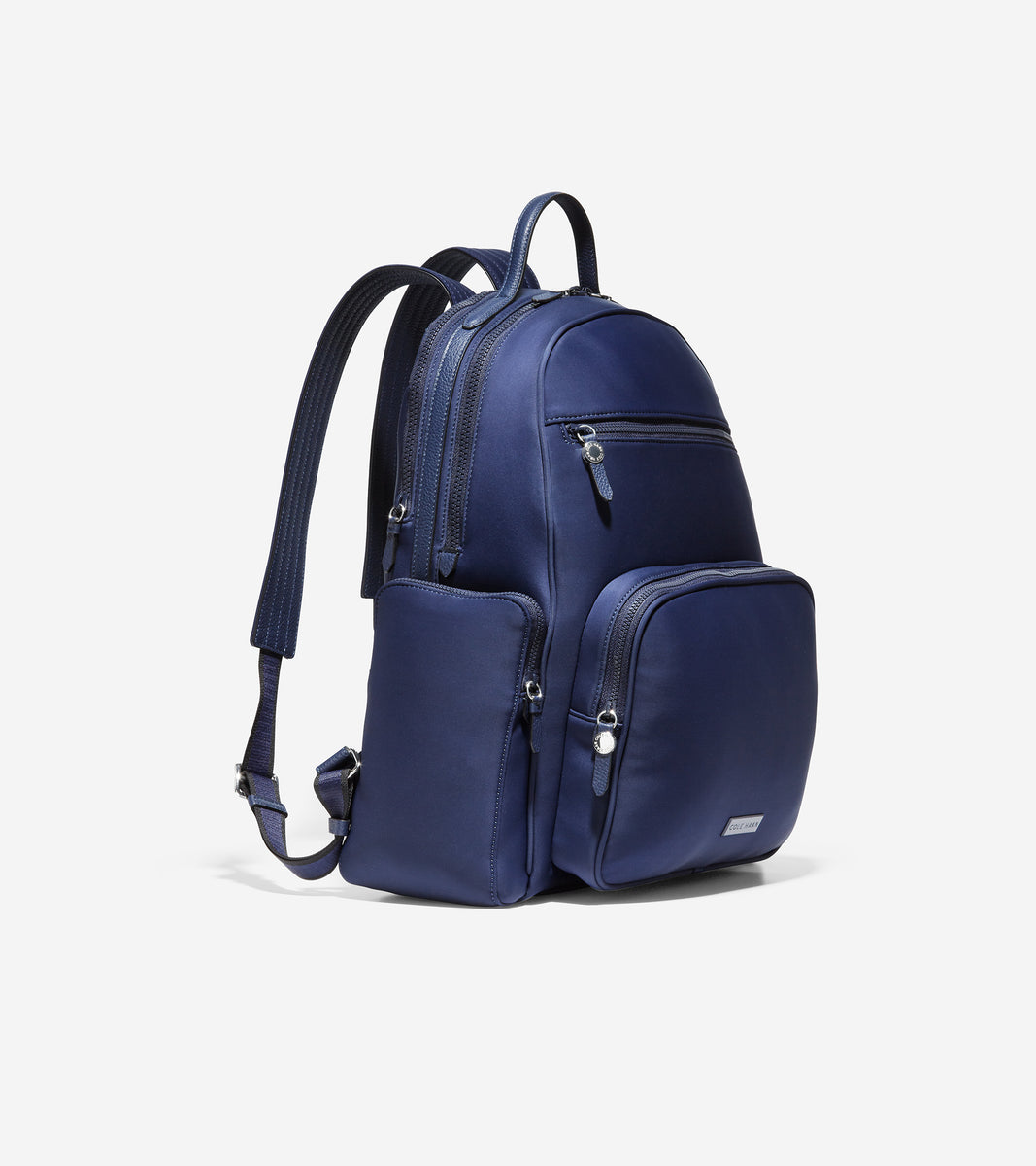 ColeHaan-Grand Ambition Travel Backpack-u04328-Marine Blue Neoprene