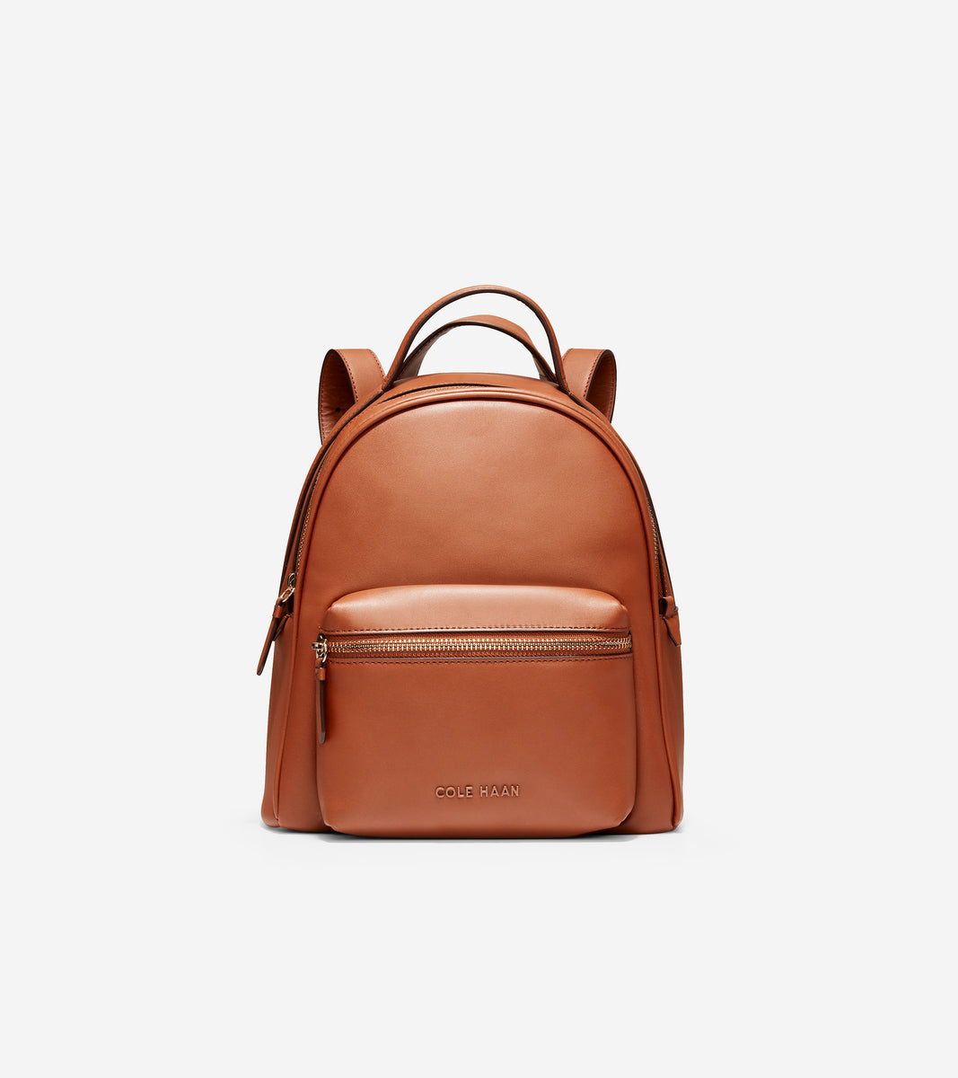 ColeHaan-Grand Ambition Mini Backpack-u04344-British Tan Leather