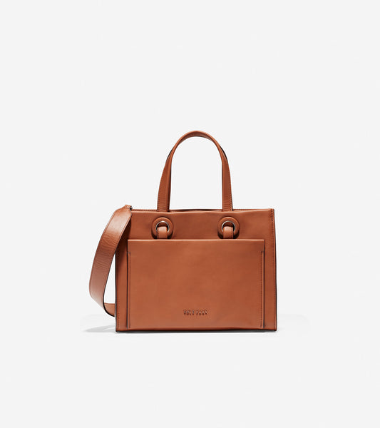 ColeHaan-Grand Ambition Small Satchel-u04353-British Tan Leather