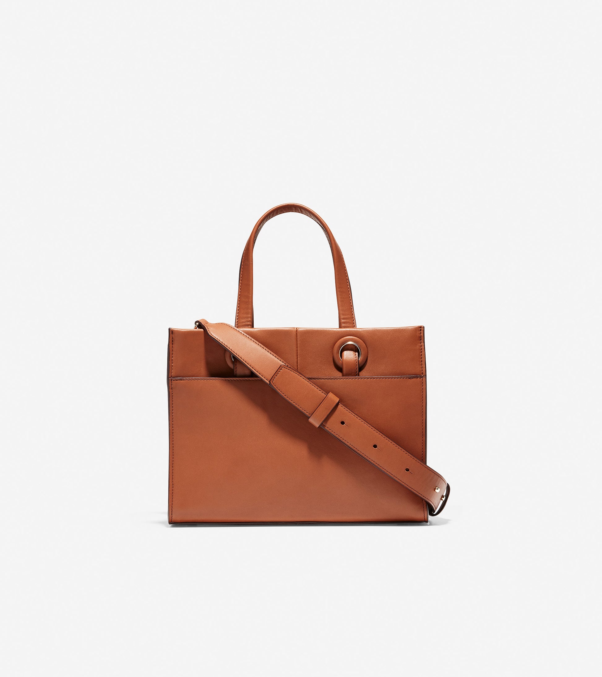 ColeHaan-Grand Ambition Small Satchel-u04353-British Tan Leather