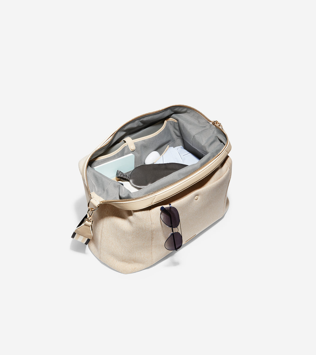 ColeHaan-Grand Ambition Weekender Duffle Bag-u04382-Safari Neoprene