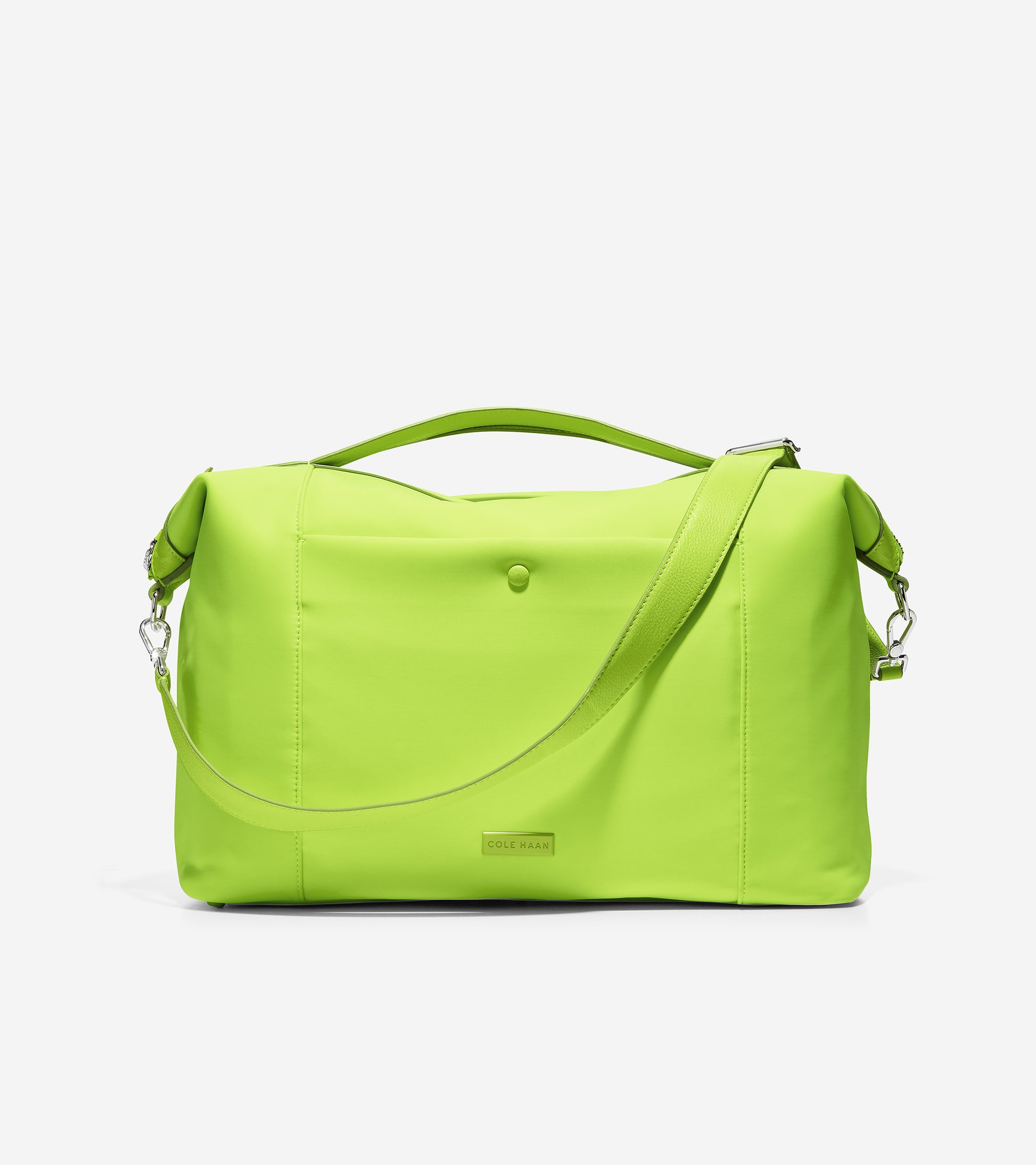 ColeHaan-Grand Ambition Weekender Duffle Bag-u04426-Lightening Green Neoprene