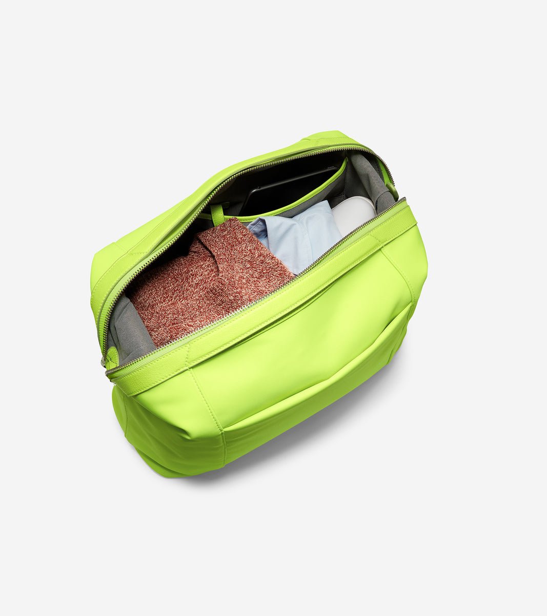 ColeHaan-Grand Ambition Weekender Duffle Bag-u04426-Lightening Green Neoprene