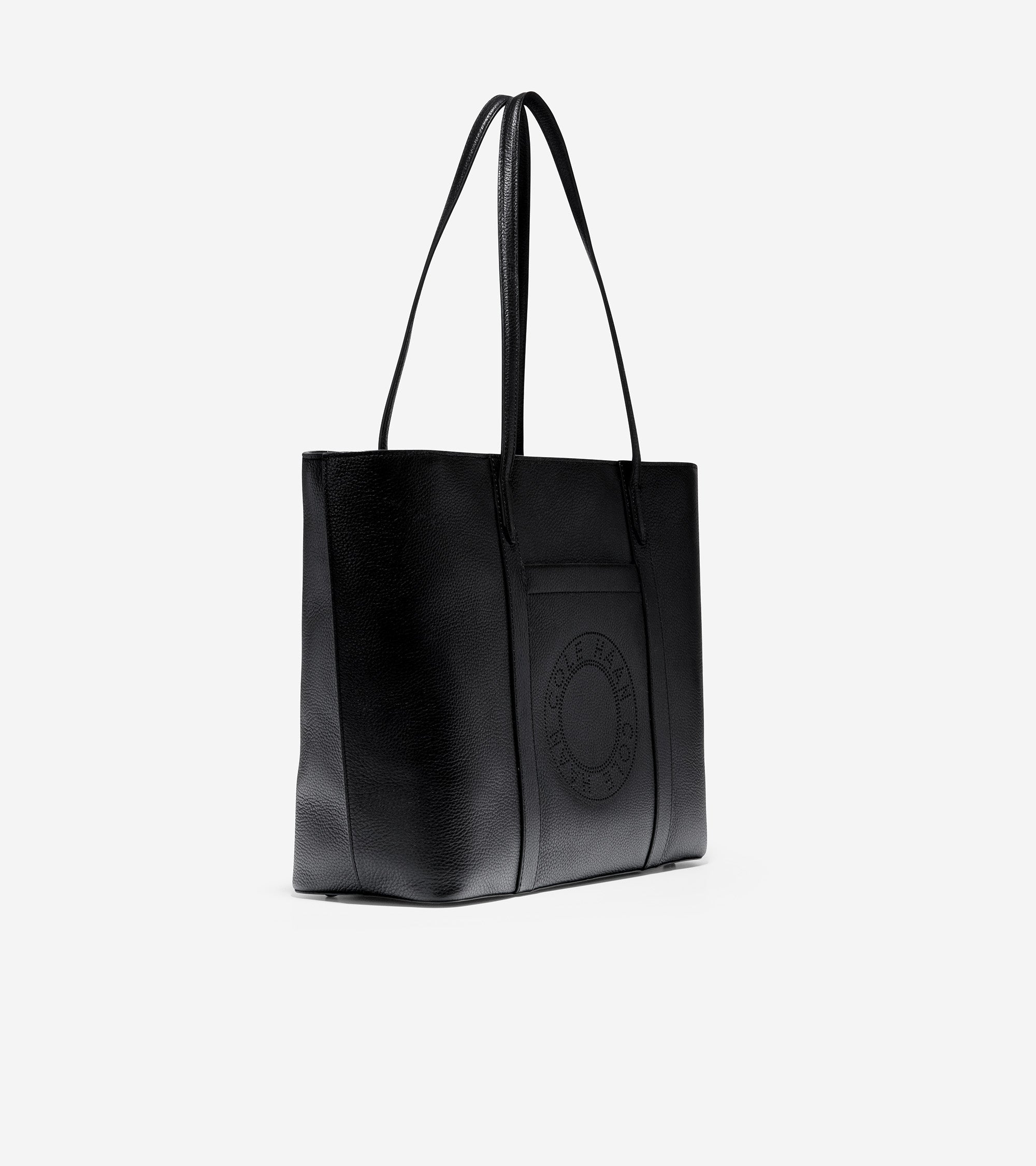 Cole haan zip leather tote online