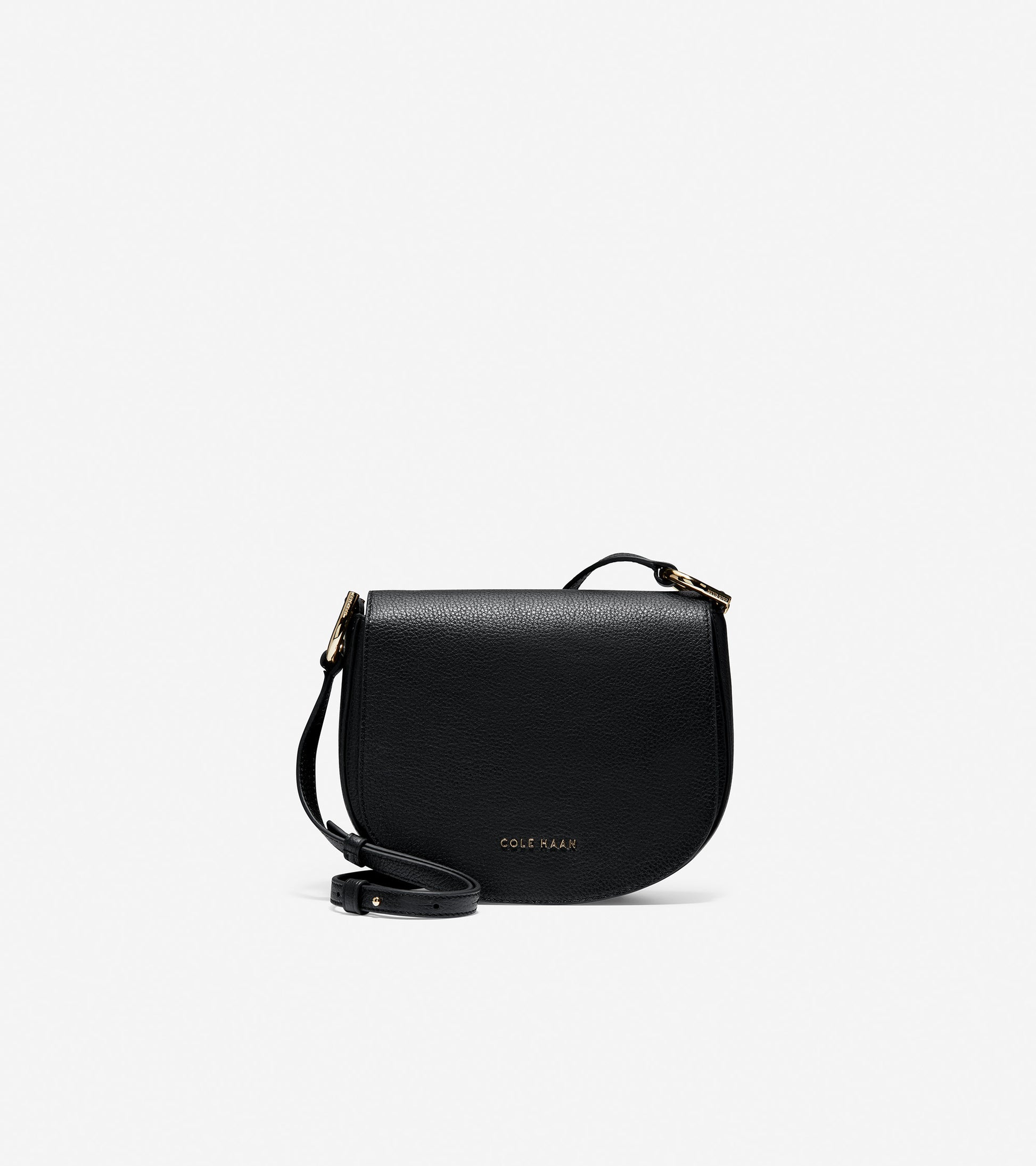 ColeHaan-Leather Crossbody-u04452-Black