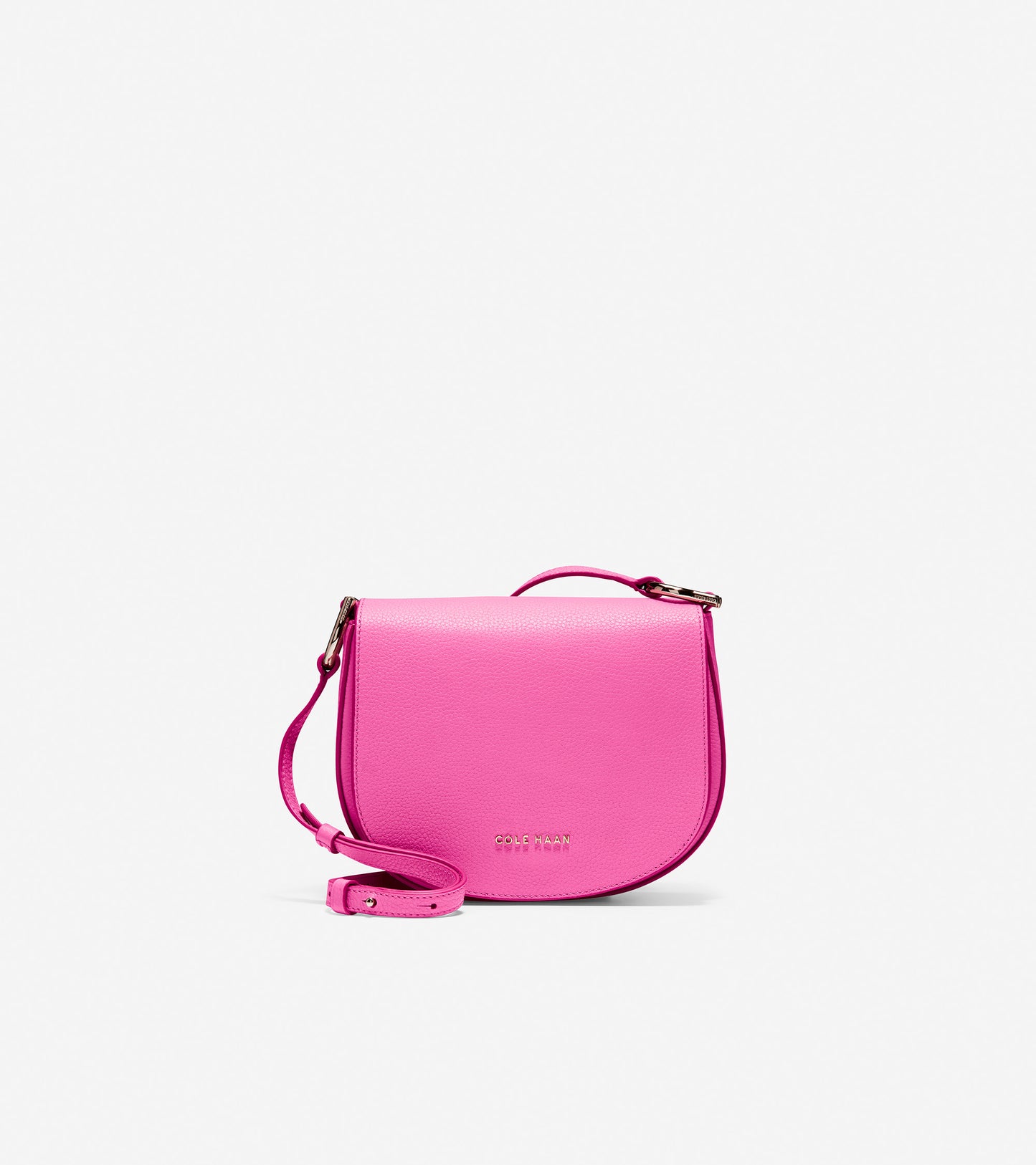 ColeHaan-Leather Crossbody-u04455-Super Pink