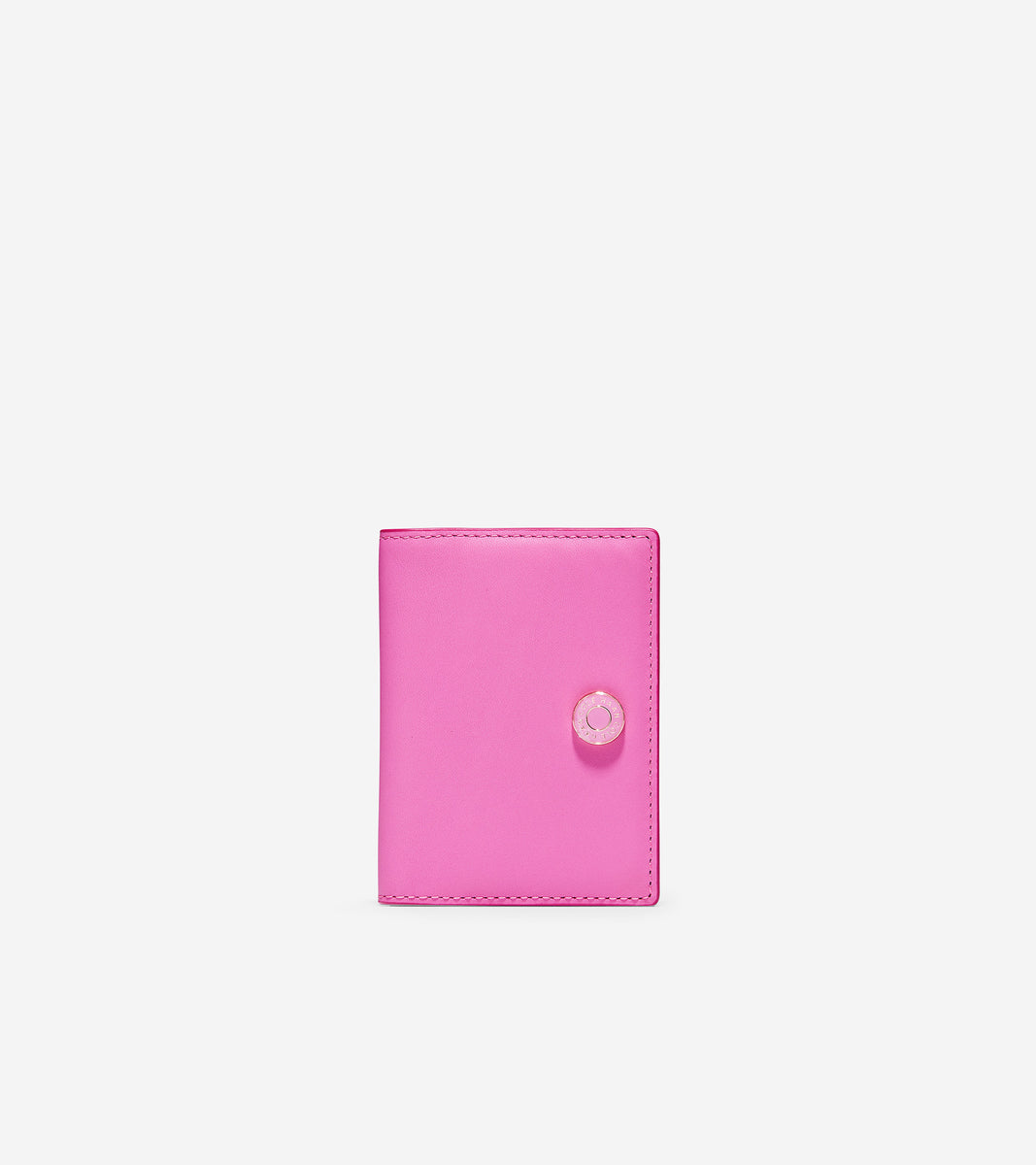 ColeHaan-GRANDSERIES Card Case-u04476-Super Pink Leather