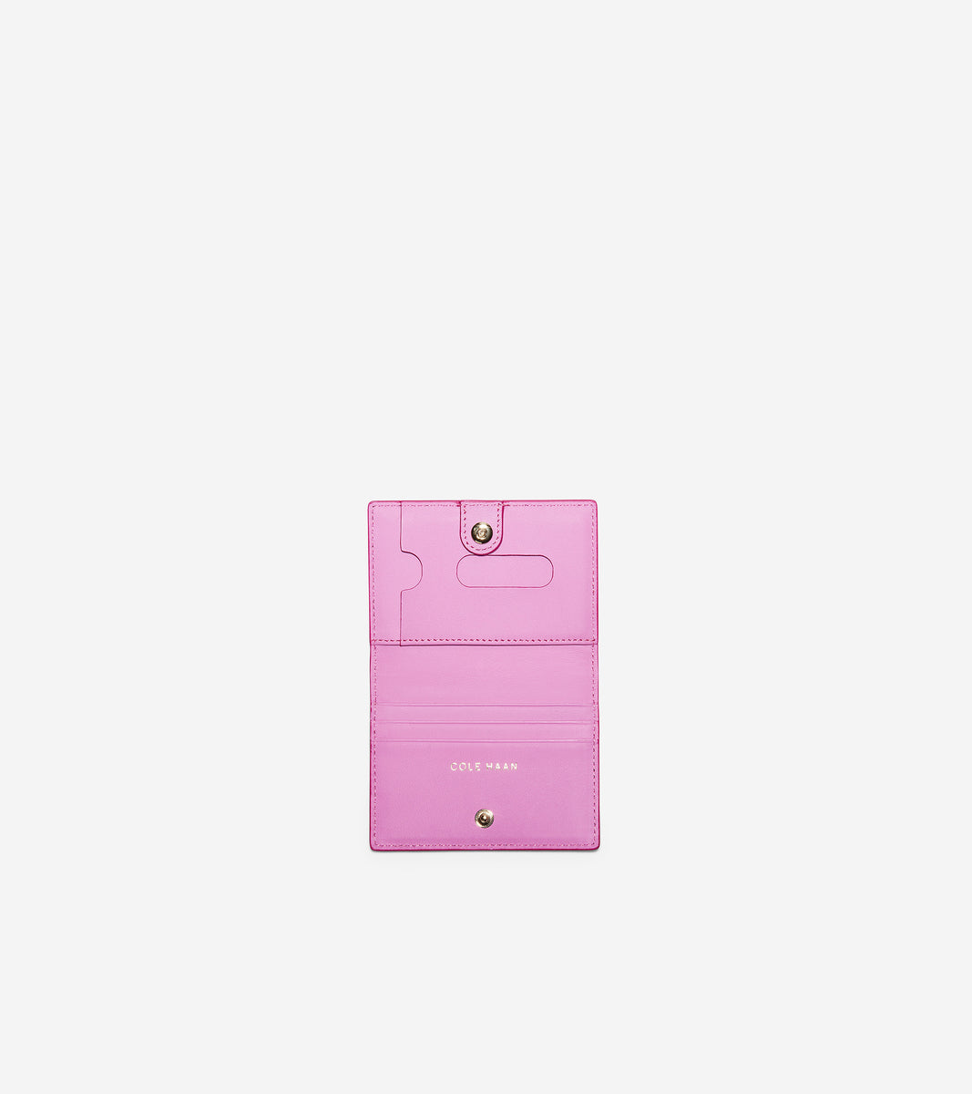ColeHaan-GRANDSERIES Card Case-u04476-Super Pink Leather