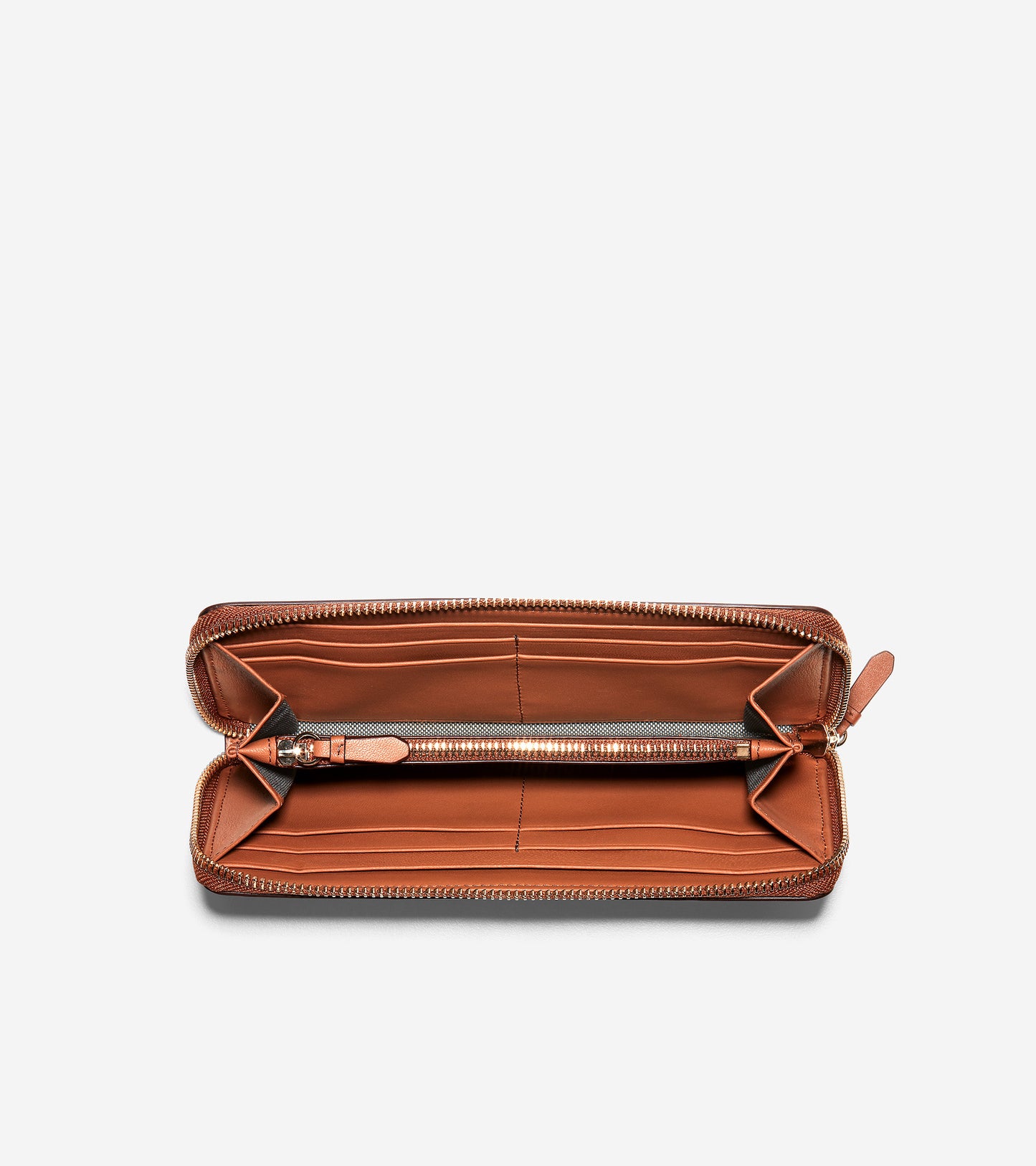 ColeHaan-GRANDSERIES Continental Wallet-u04489-British Tan Leather