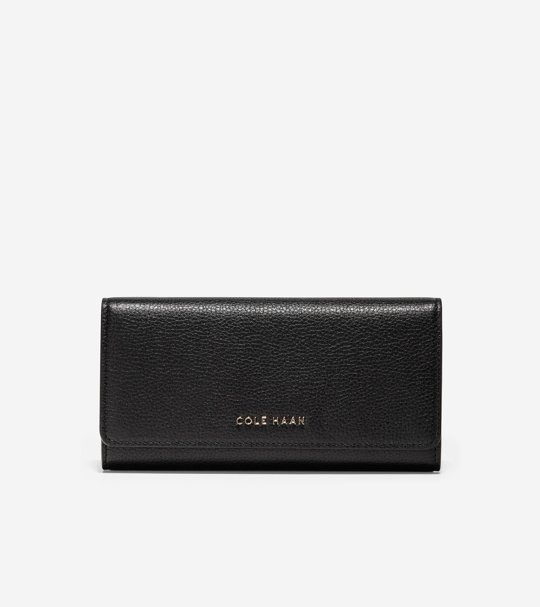 ColeHaan-GRANDSERIES Flap Continental Wallet-u04510-Black