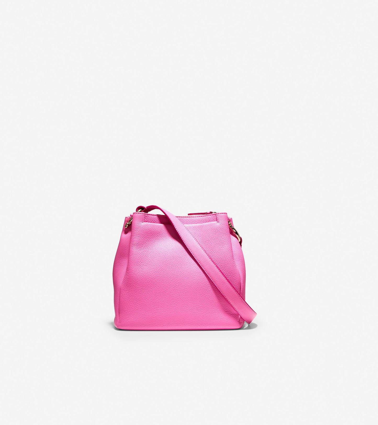 ColeHaan-Grand Ambition Mini Drawstring Bag-u04642-Super Pink Leather