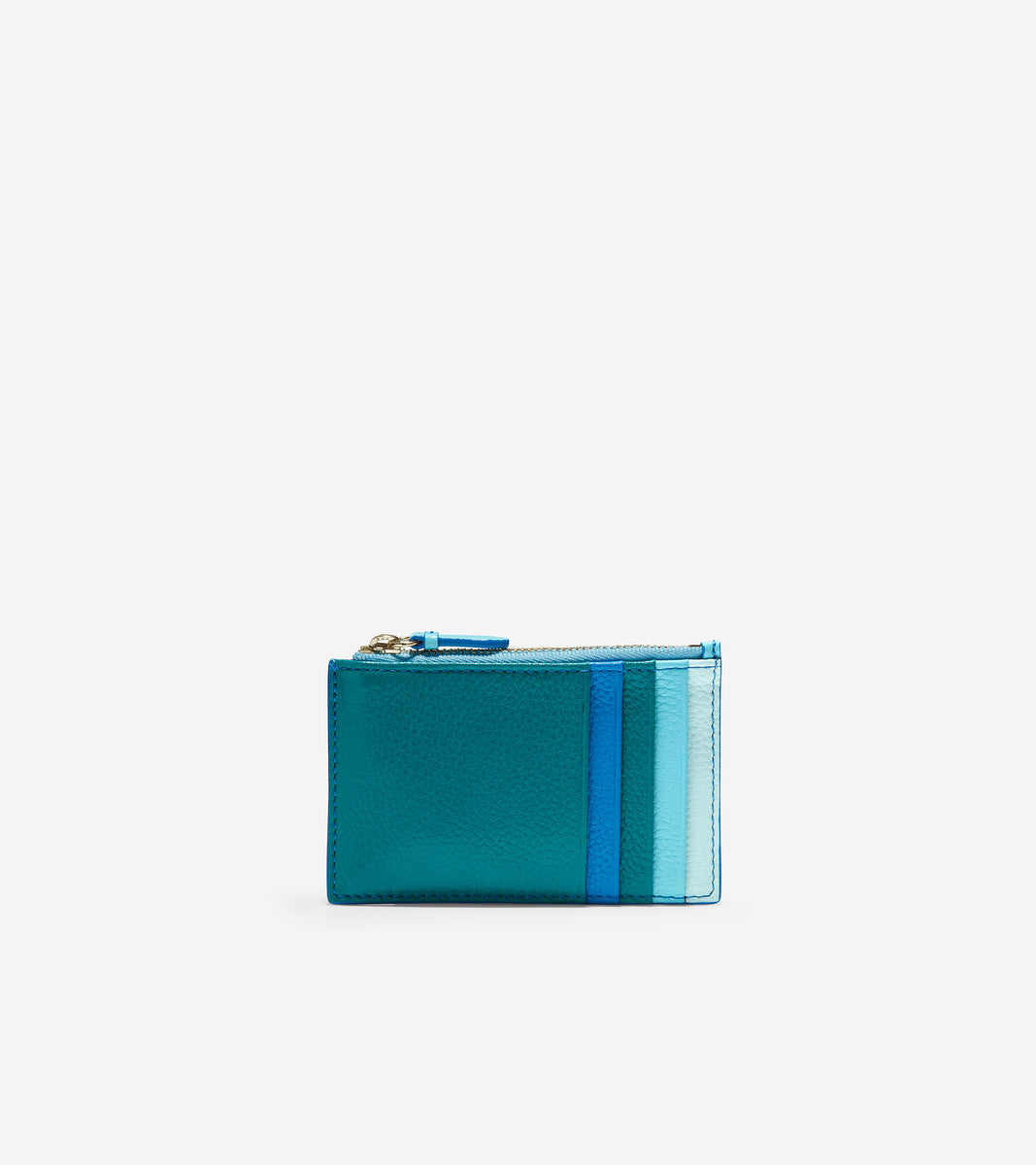 ColeHaan-Card Case with Zip-u05448-Directoire Blue