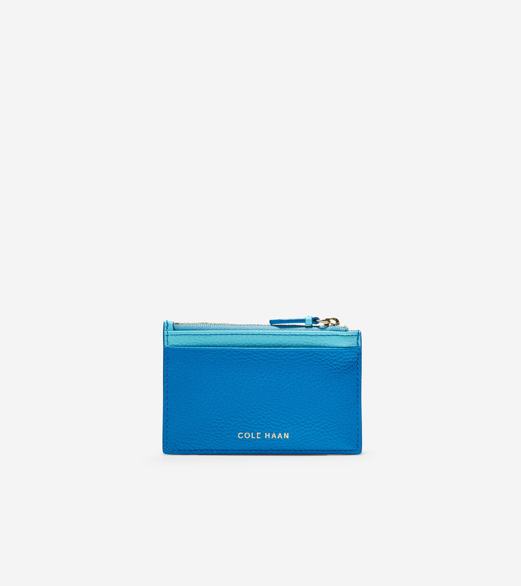 ColeHaan-Card Case with Zip-u05448-Directoire Blue