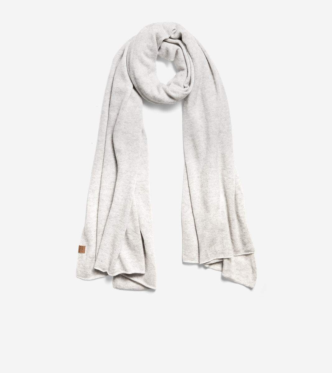 ColeHaan-GRANDSERIES Cashmere Wool Travel Wrap-u05553-Frost Grey