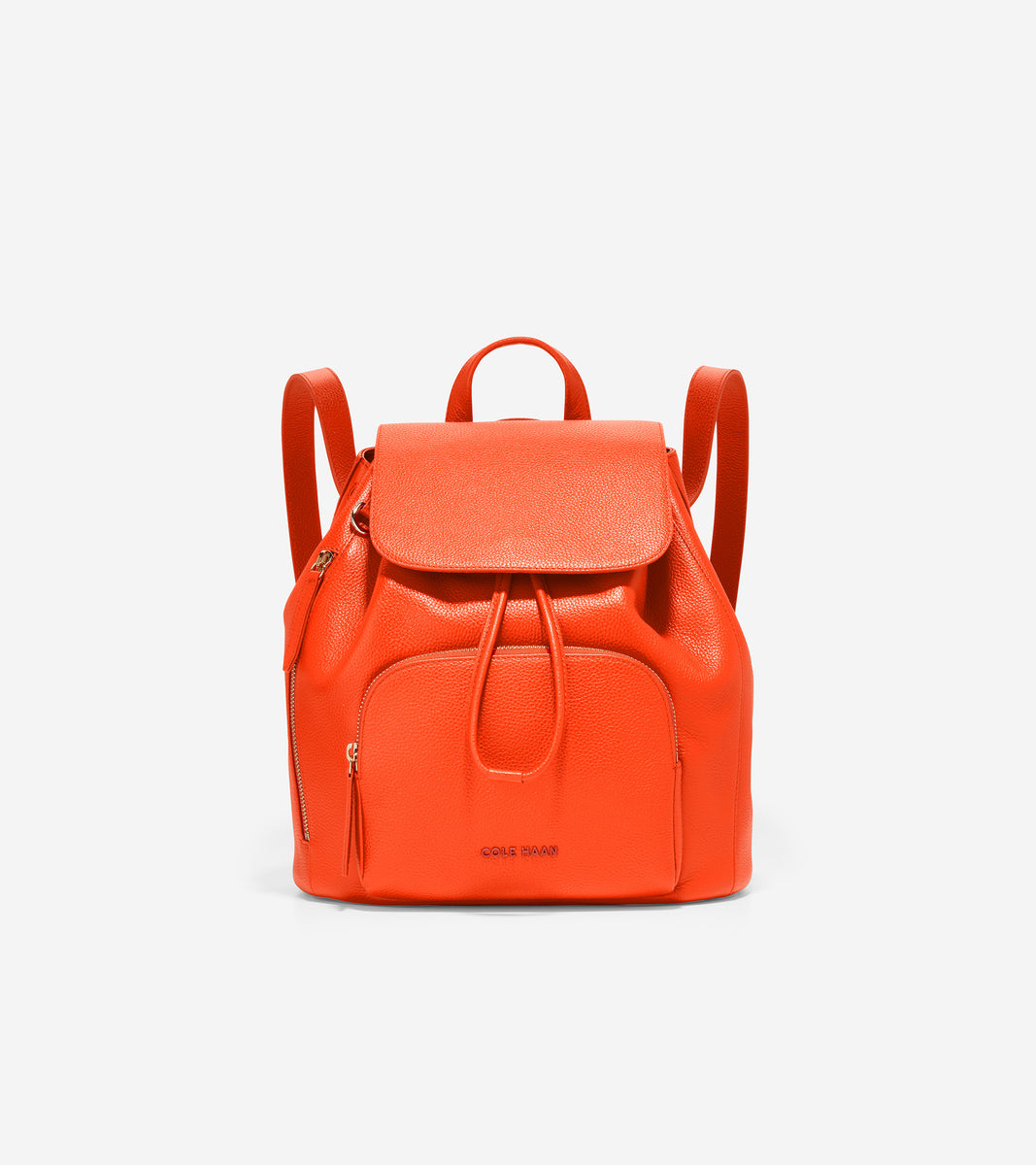 u05662-Classic Flap Backpack-Blood Orange
