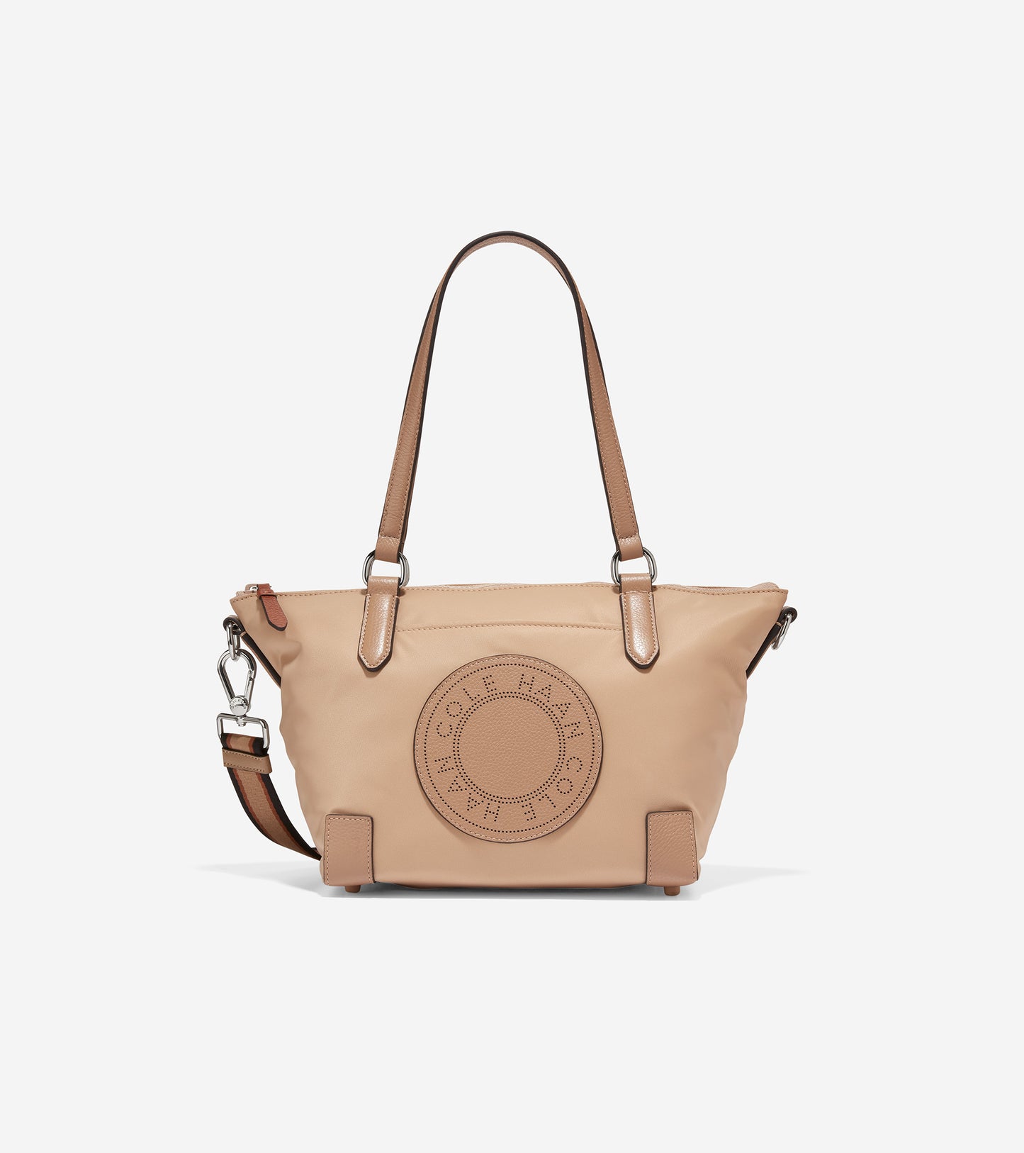 U05743-Small Sport Soft Zip Top Tote-Birch Beige