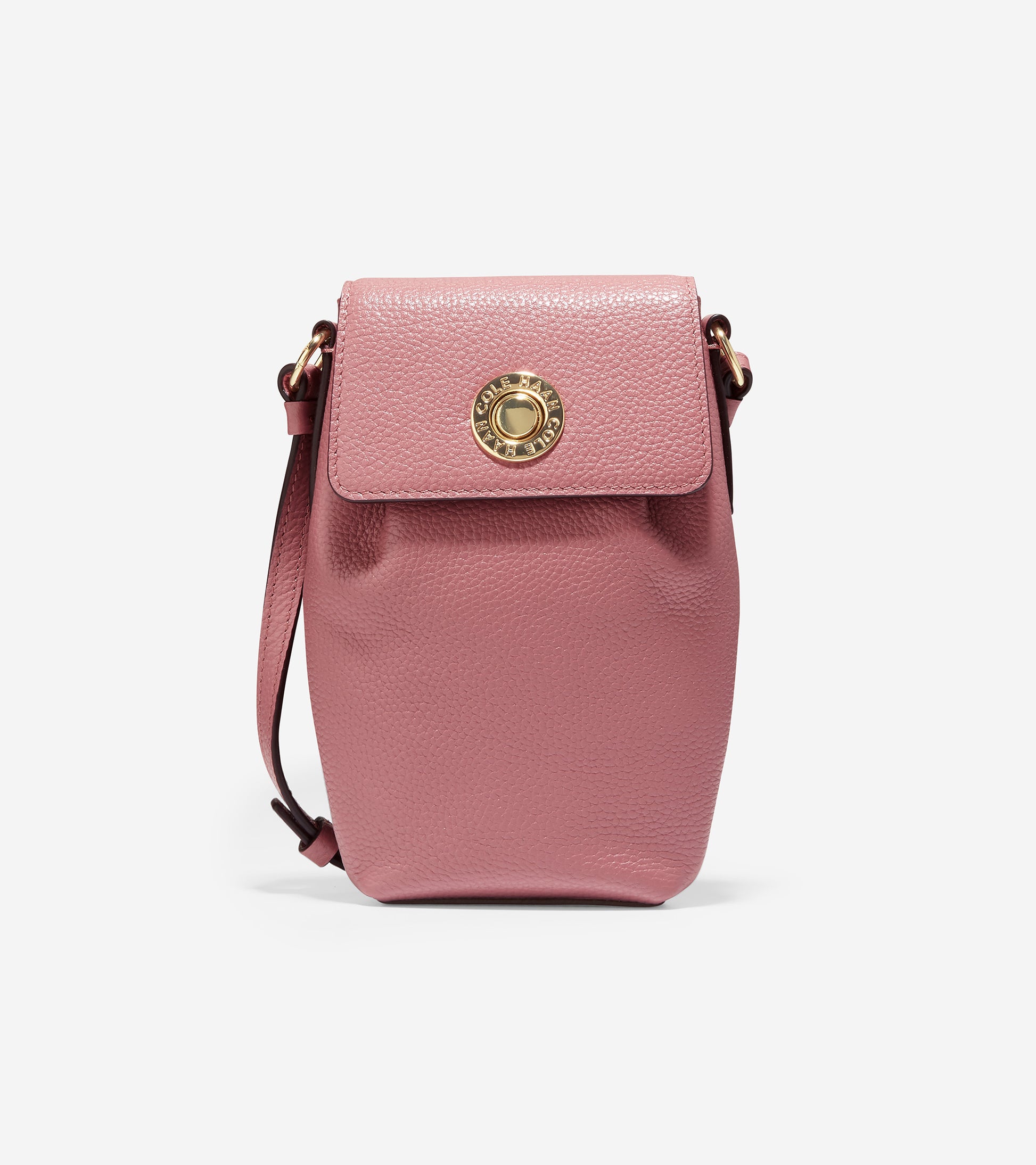 U05770-Pushlock Cellphone Crossbody-New Rose