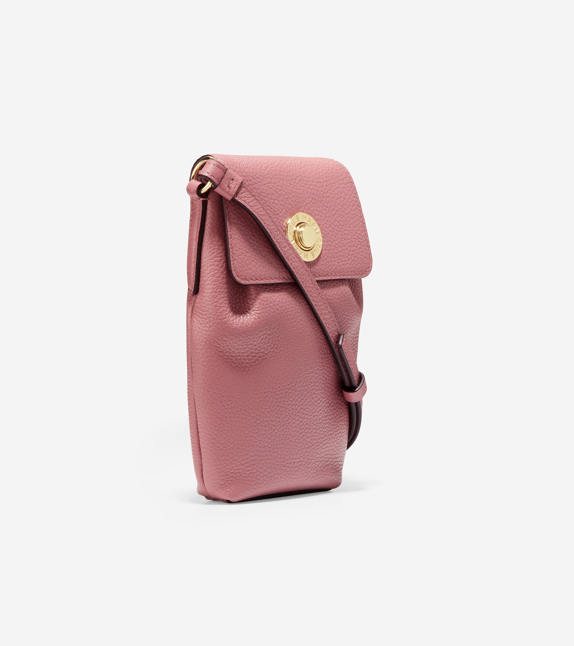 U05770-Pushlock Cellphone Crossbody-New Rose