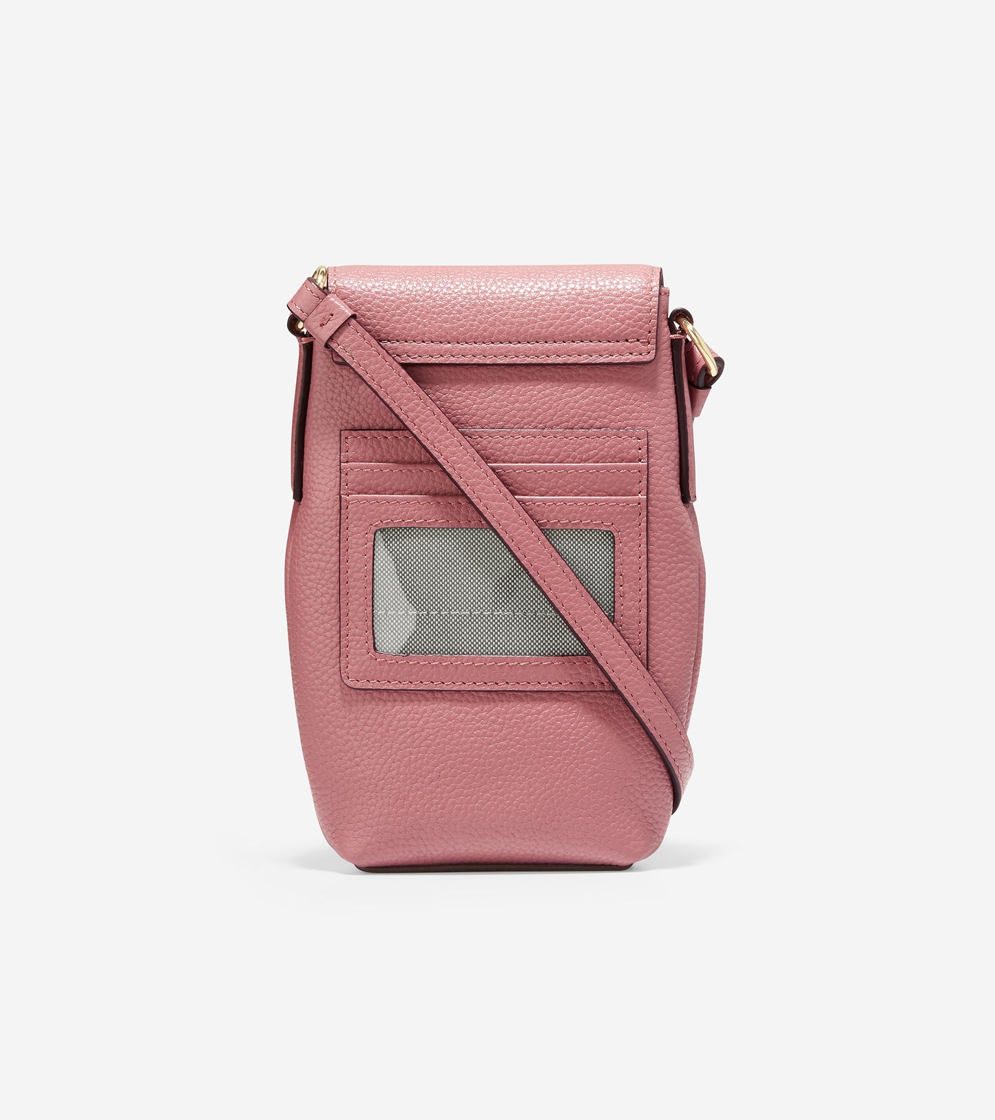 U05770-Pushlock Cellphone Crossbody-New Rose