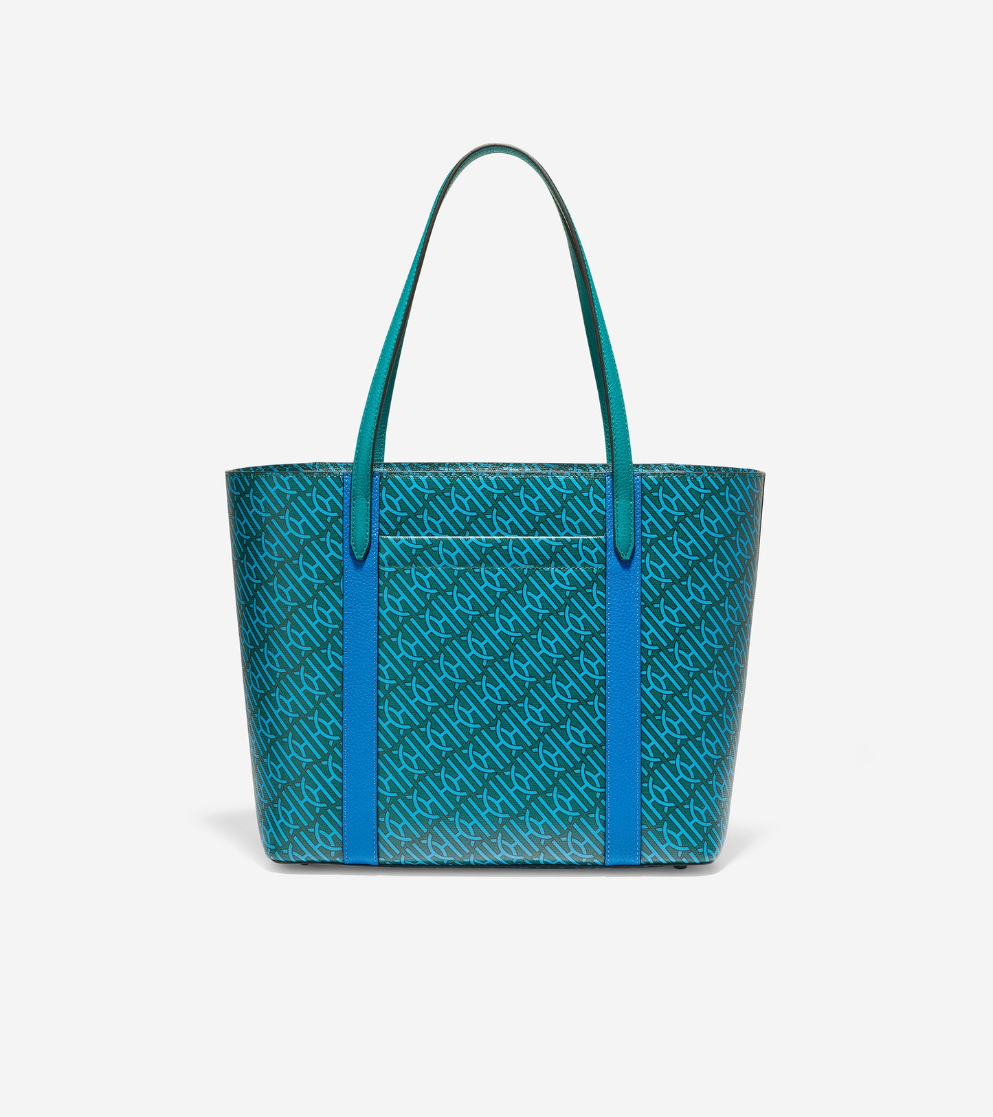 ColeHaan-Coated Canvas Small Tote-u05818-Deep Lake