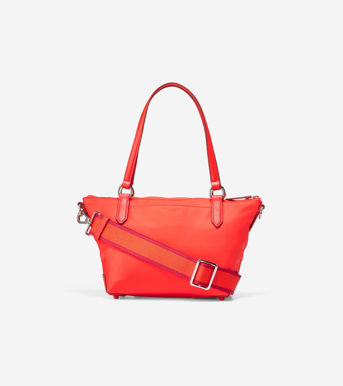 U05920-Small Sport Soft Zip Top Tote-Blood Orange